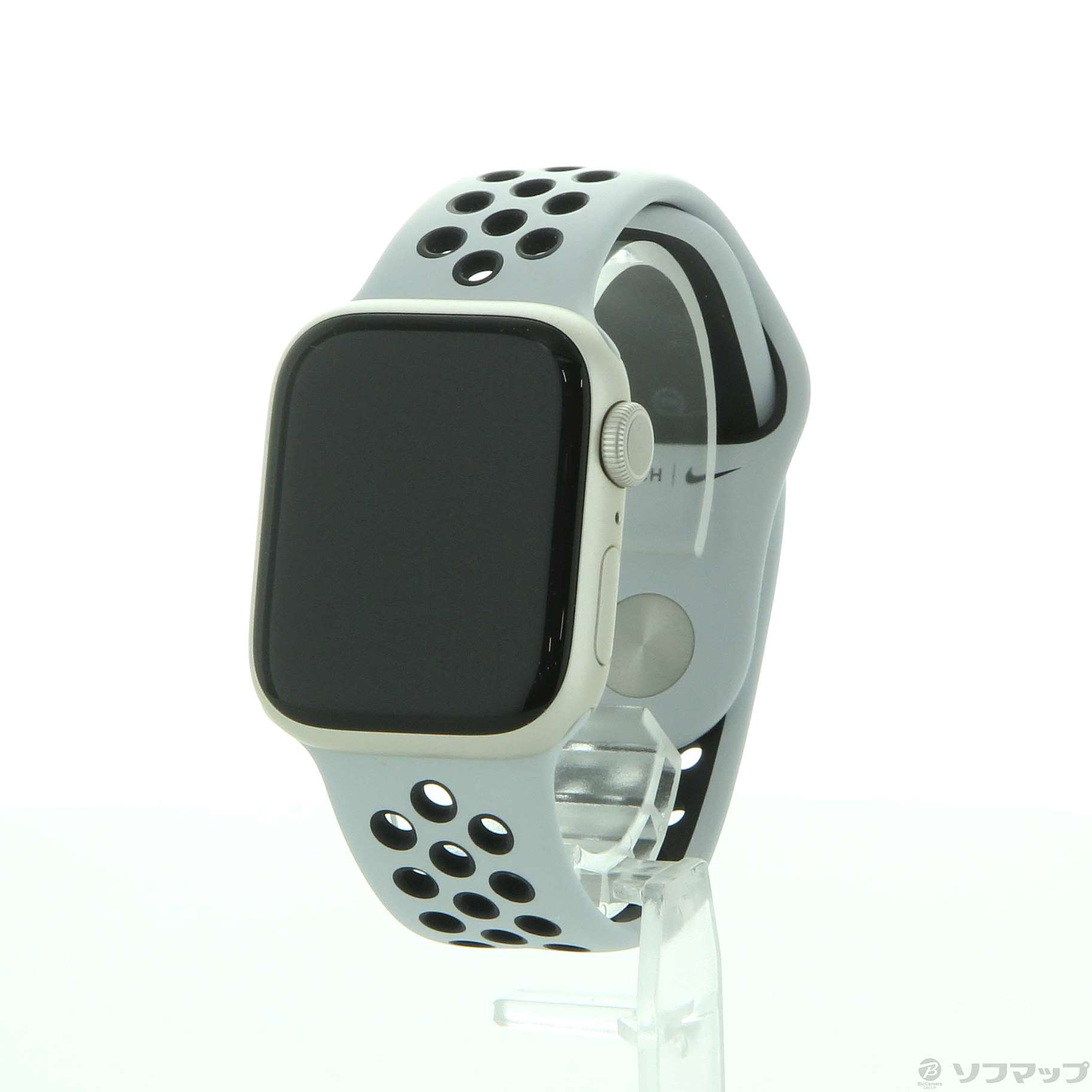 中古】Apple Watch Series 7 Nike GPS 41mm スターライトアルミニウムケース  ピュアプラチナム／ブラックNikeスポーツバンド [2133055956652] - リコレ！|ビックカメラグループ ソフマップの中古通販サイト