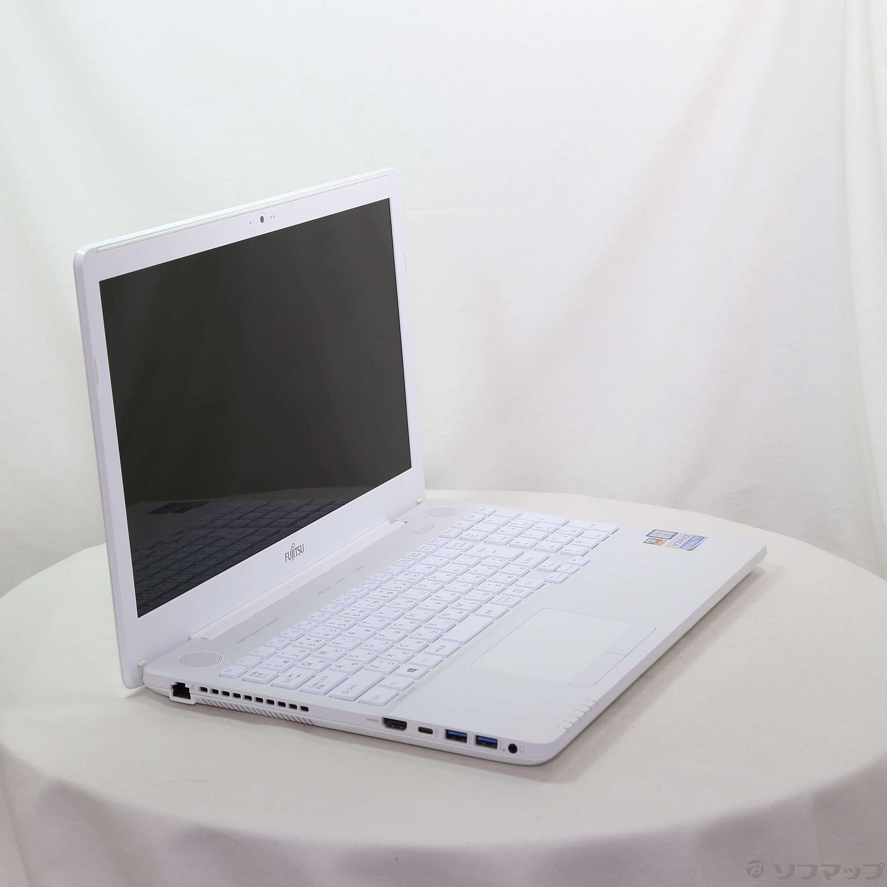 LIFEBOOK AH50／D1 FMVA50D1WP プレミアムホワイト 〔Windows 10〕 ［Core i7 7700HQ  (2.8GHz)／4GB／HDD1TB／15.6インチワイド］