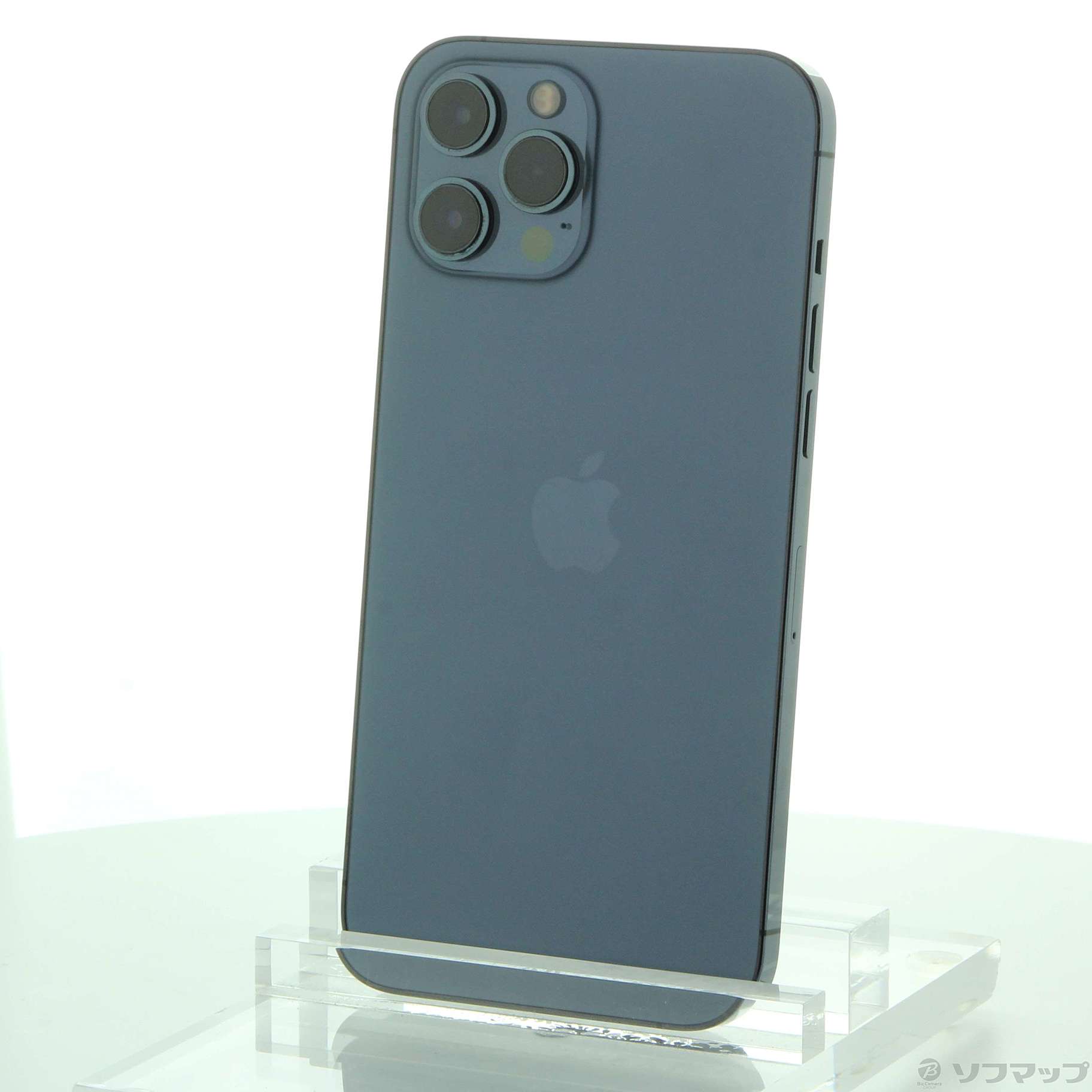 中古】iPhone12 Pro Max 512GB パシフィックブルー NGD63J／A SIM 