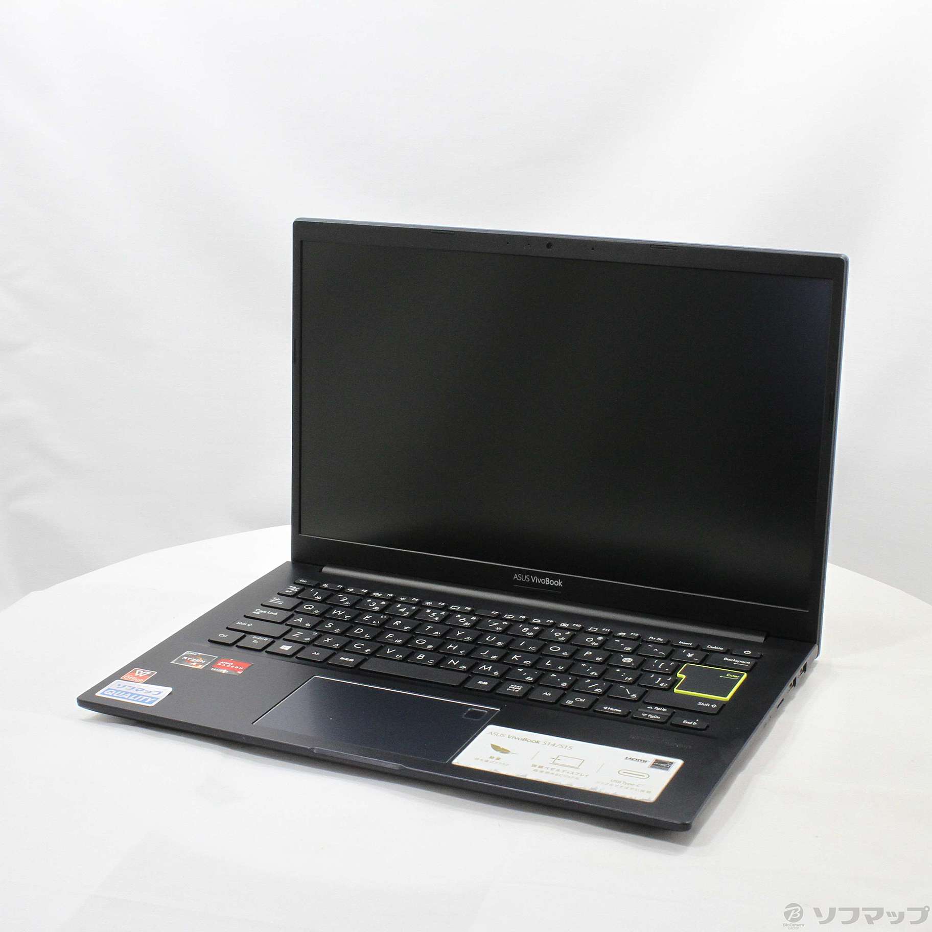 中古】VivoBook 14 M413DA M413DA-EK30BTS ビスポークブラック 〔Windows 10〕 [2133055979040]  - リコレ！|ビックカメラグループ ソフマップの中古通販サイト