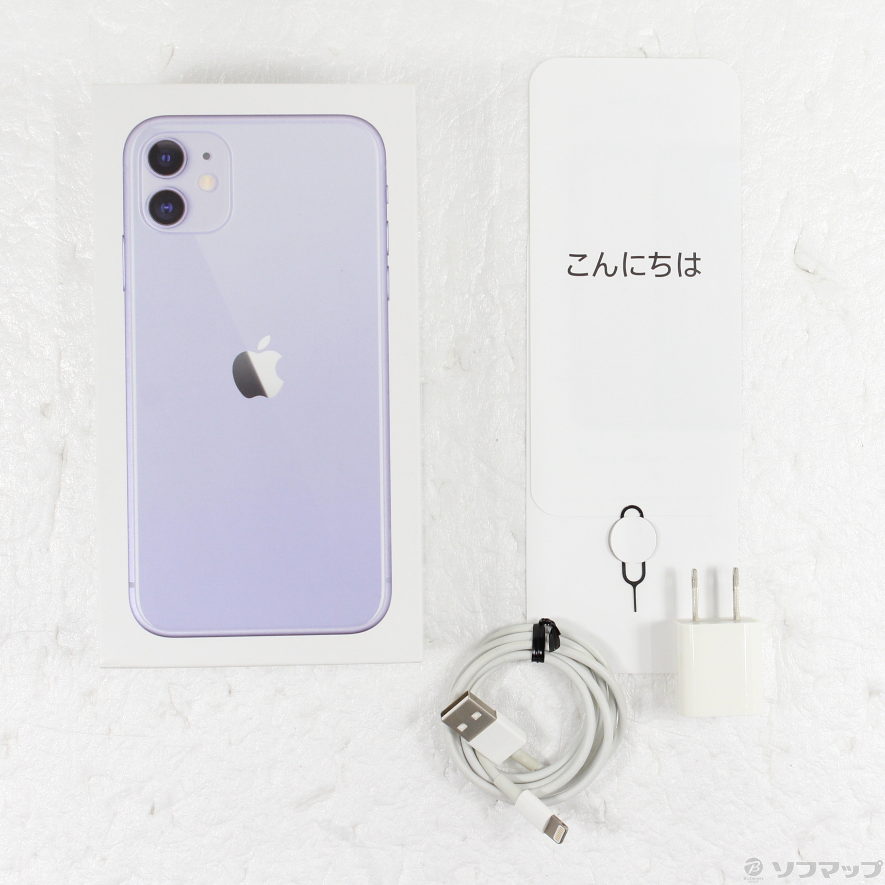 中古】iPhone11 64GB パープル MWLX2J／A SIMフリー [2133055986680] - リコレ！|ビックカメラグループ  ソフマップの中古通販サイト