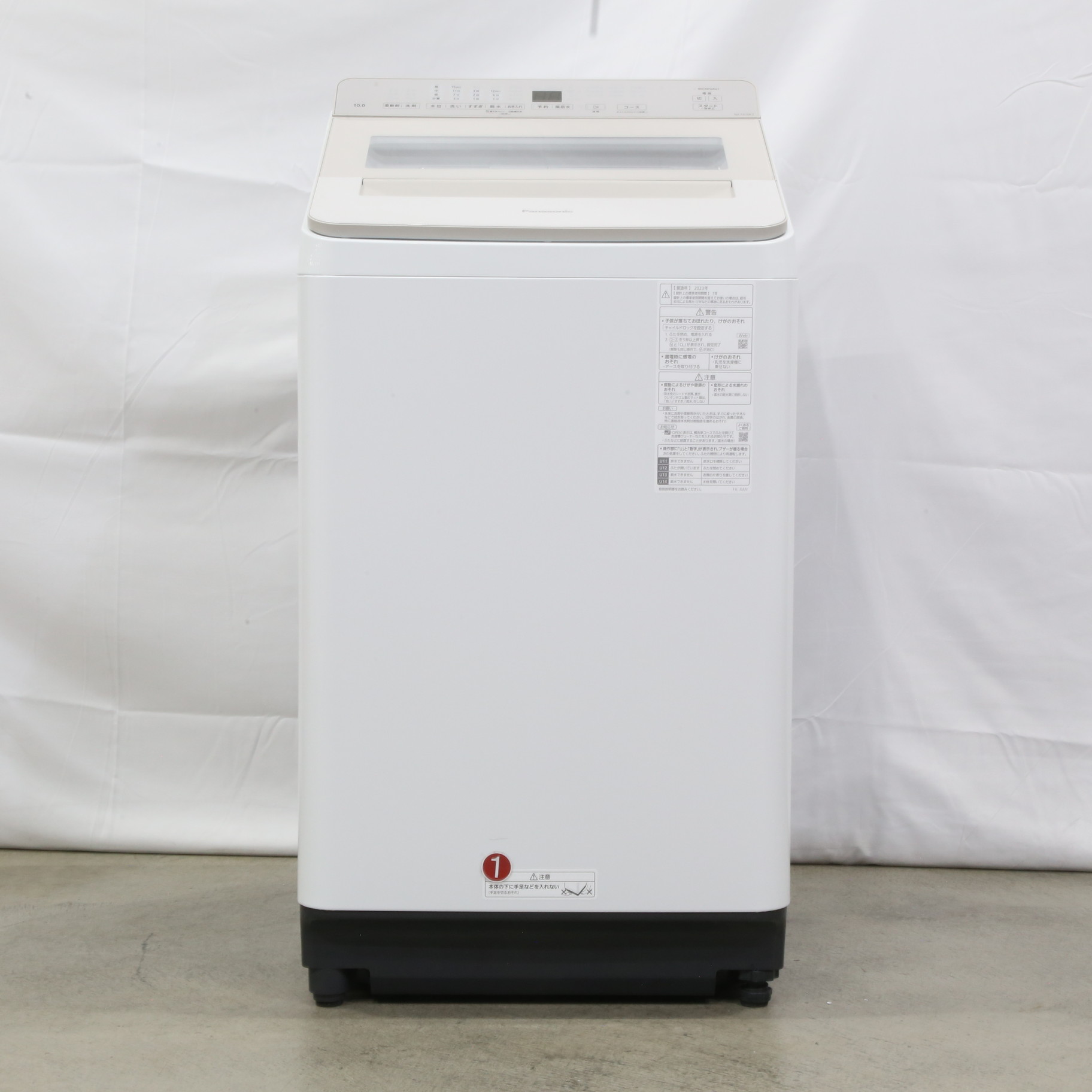 中古】〔展示品〕 全自動洗濯機 FAシリーズ シャンパン NA-FA10K2-N