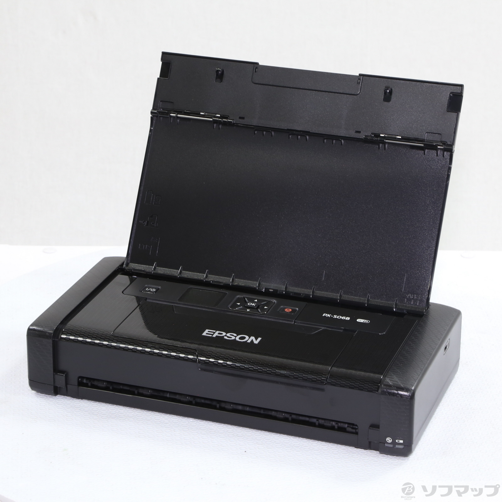 EPSON モバイルプリンター PX-S06B 【ジャンク品】 ジャンク品EPSON PX-S06B ブラック インクジェットモバイル