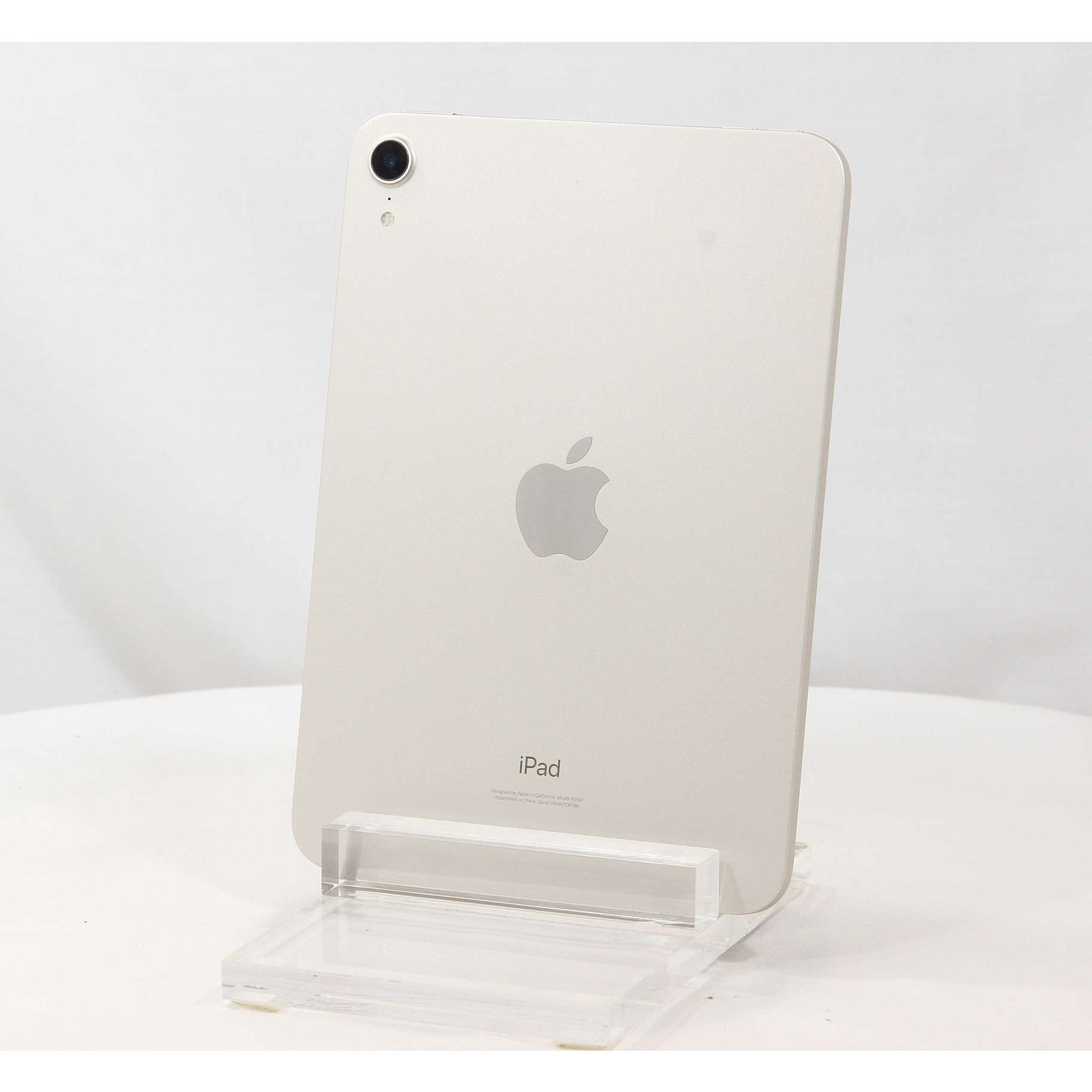 中古】iPad mini 第6世代 64GB スターライト MK7P3J／A Wi-Fi ［8.3インチ液晶／A15 Bionic］  [2133056009111] - リコレ！|ビックカメラグループ ソフマップの中古通販サイト