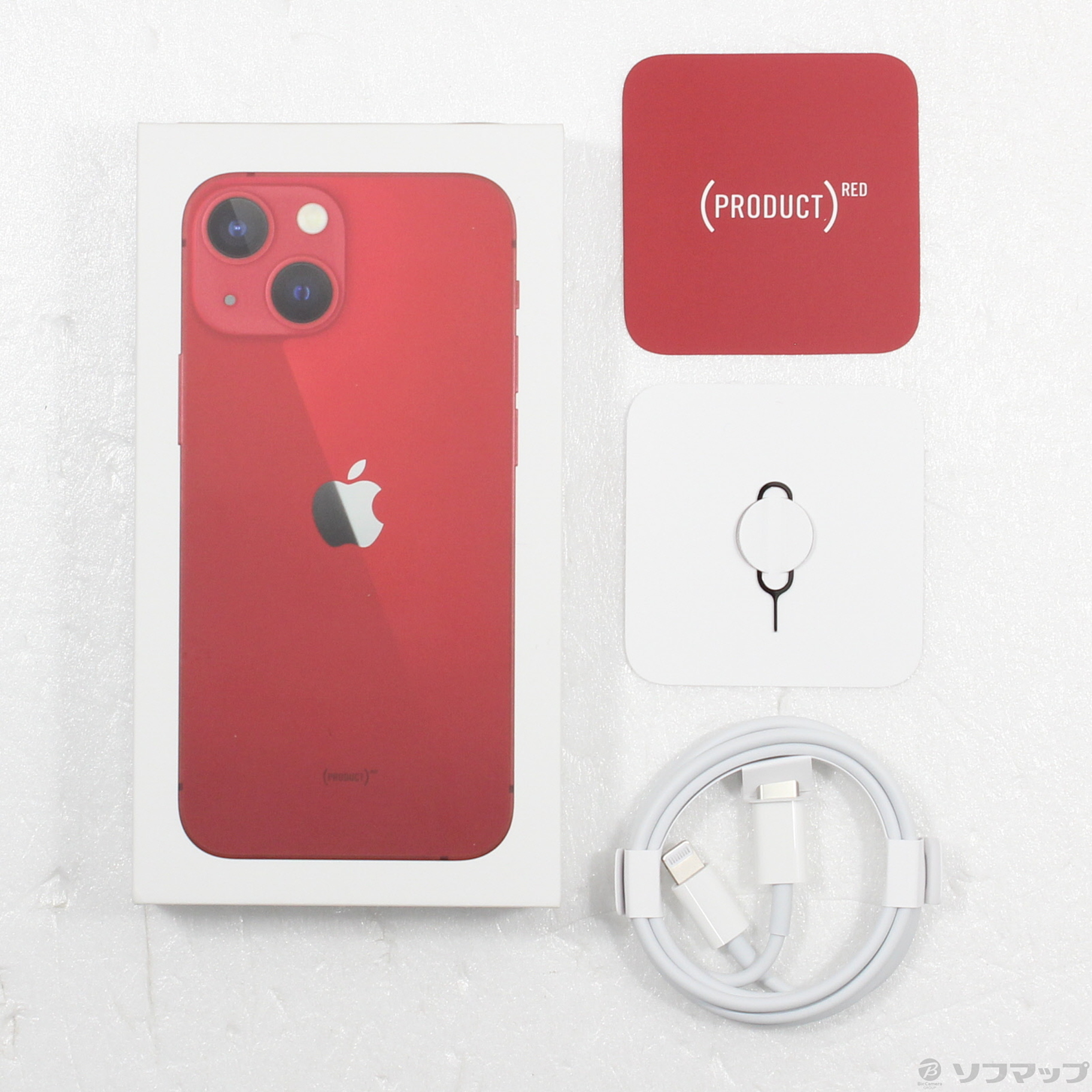 中古】セール対象品 iPhone13 mini 128GB プロダクトレッド MLJG3J／A 