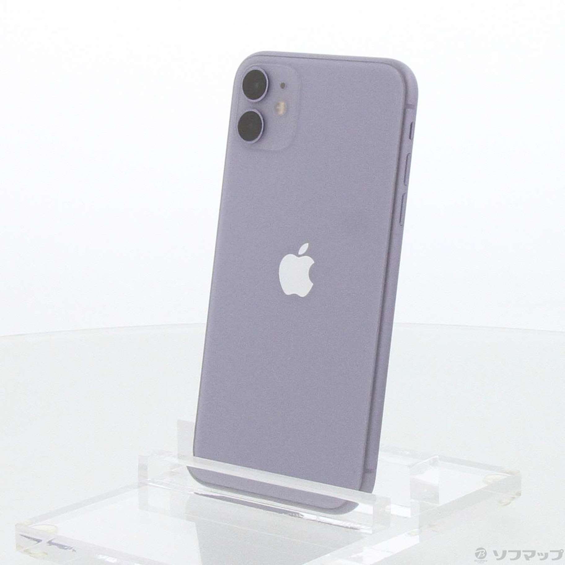 中古】iPhone11 64GB パープル MWLX2J／A SIMフリー [2133056010476 