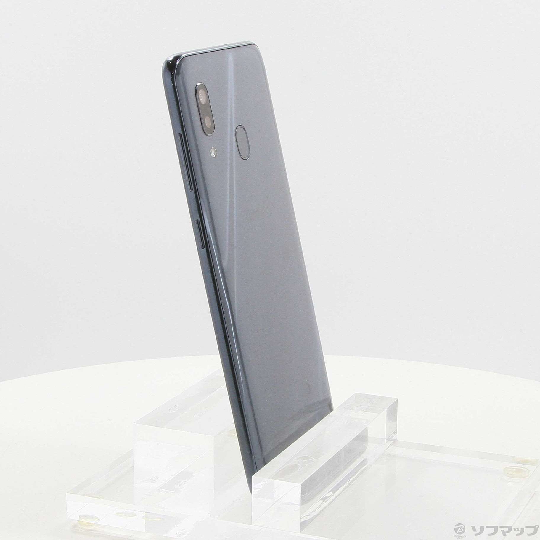 中古】GALAXY A30 64GB ブラック SCV43SKU UQ mobile SIMフリー 