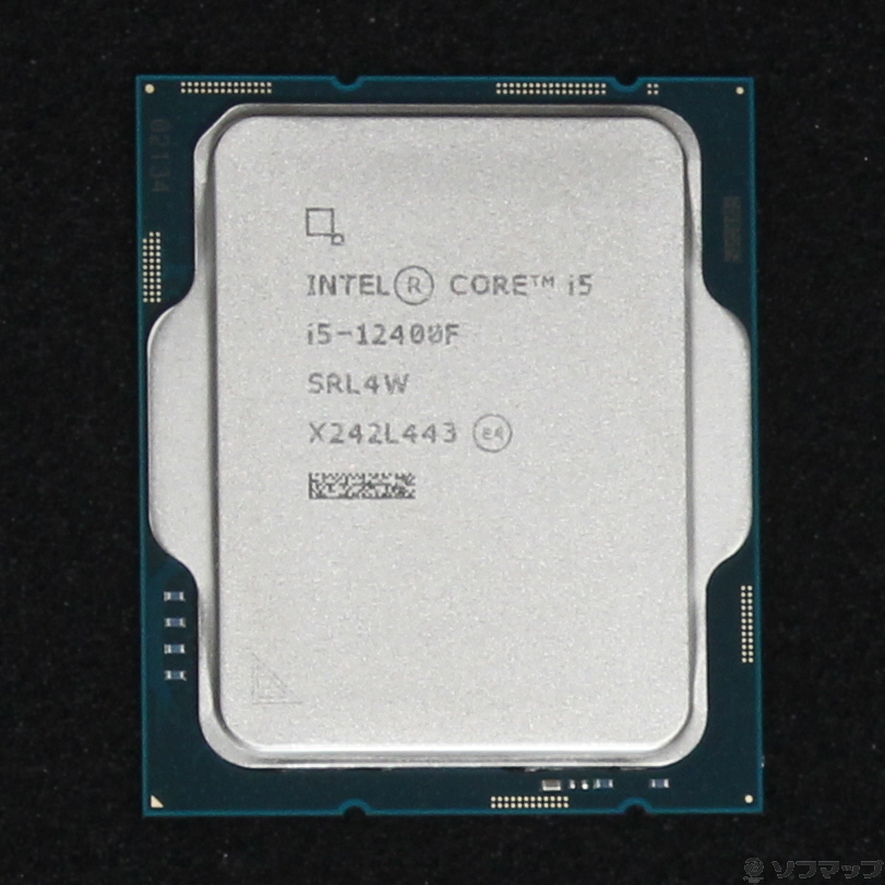 中古】Core i5 12400F 〔2.5GHz／LGA 1700〕 [2133056030597] - リコレ！|ビックカメラグループ  ソフマップの中古通販サイト