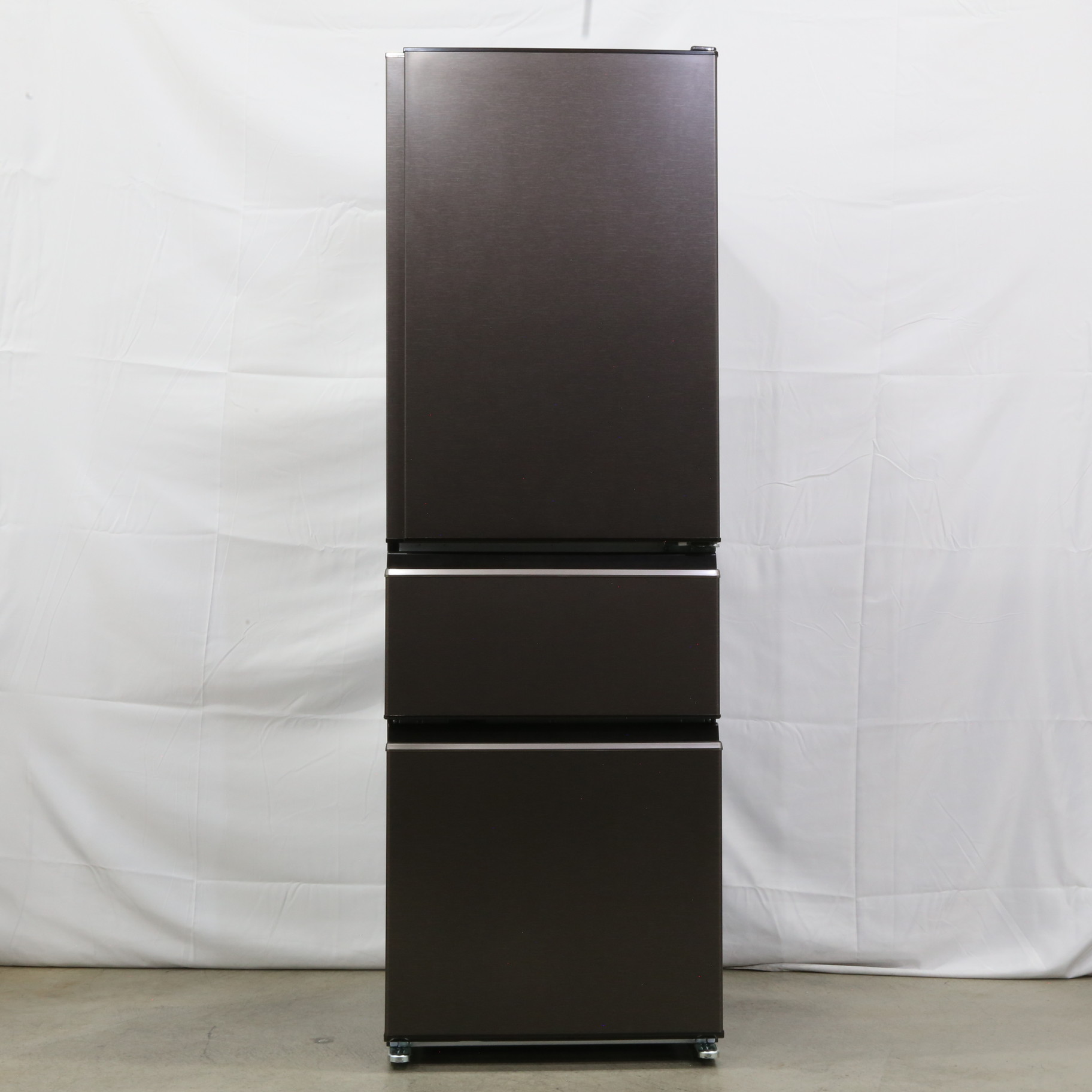 中古】〔展示品〕 冷蔵庫 CXシリーズ ダークブラウン MR-CX37J-T ［幅 