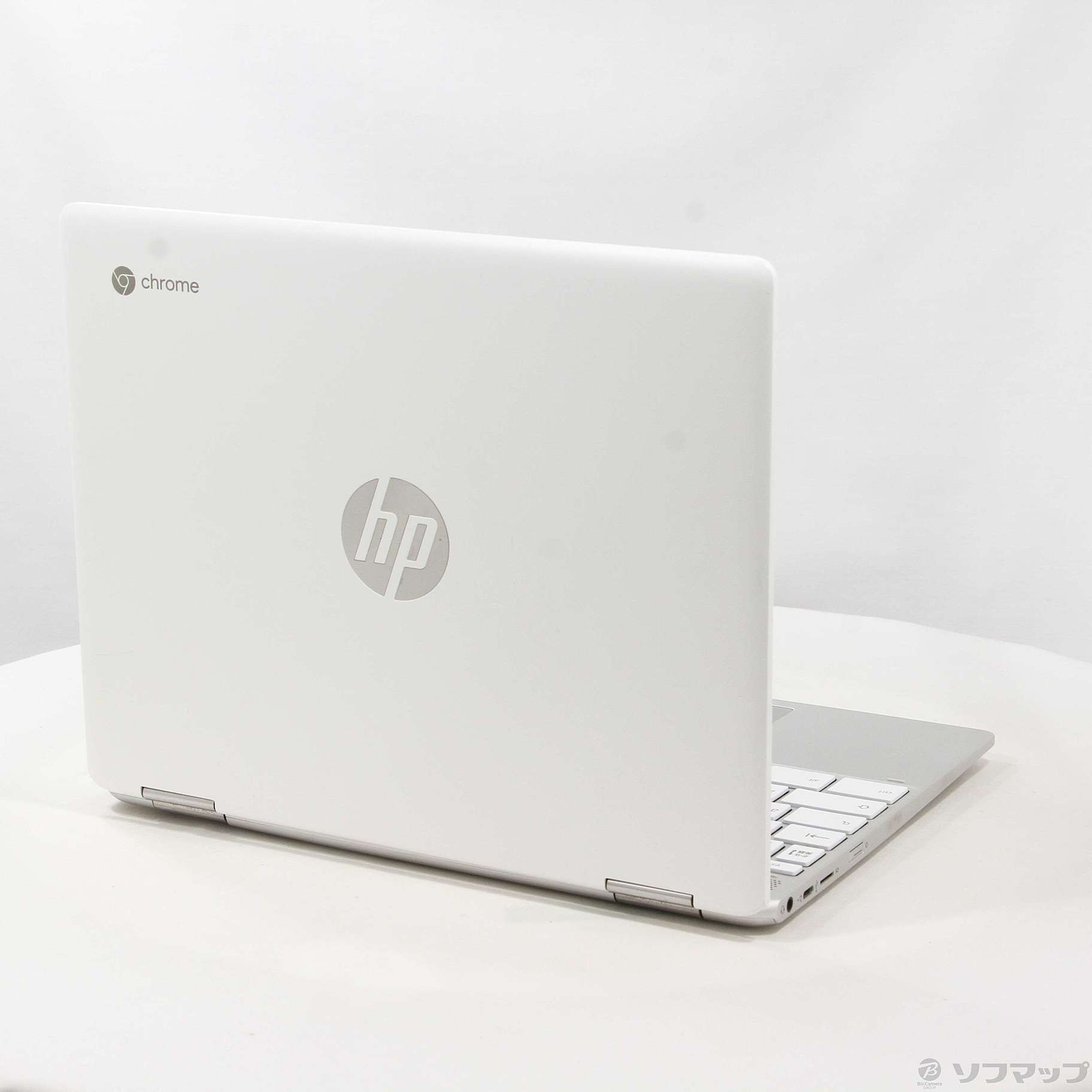 HP Chromebook x360 12b-ca0002TU 8MD65PA-AAAA セラミックホワイトu0026ナチュラルシルバー ［Pentium  Silver N5000 (1.1GHz)／4GB／eMMC64GB／12インチワイド］