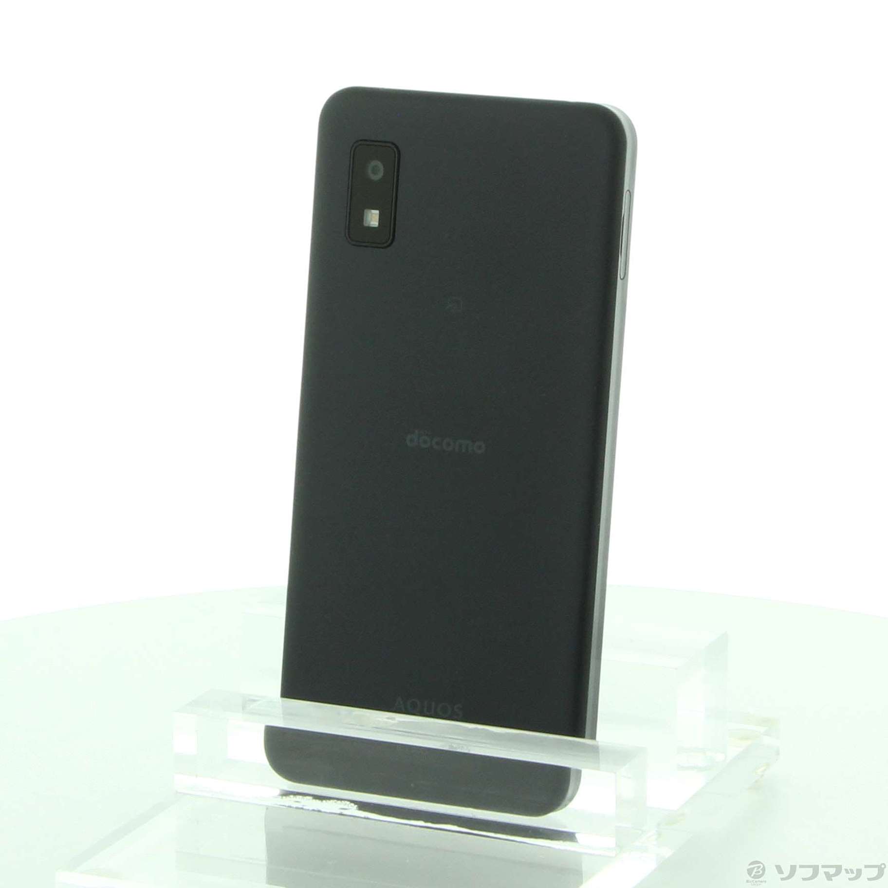 中古】AQUOS wish3 64GB ブラック SH-53D docomo SIMフリー 