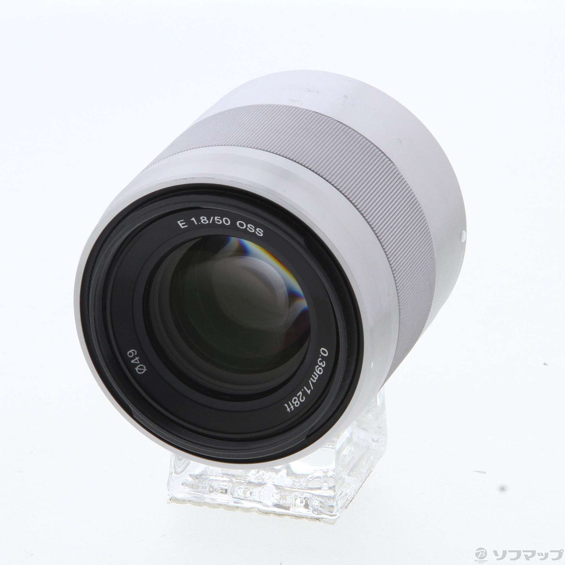 中古】セール対象品 E 50mm F1.8 OSS SEL50F18 Eレンズ／シルバー 
