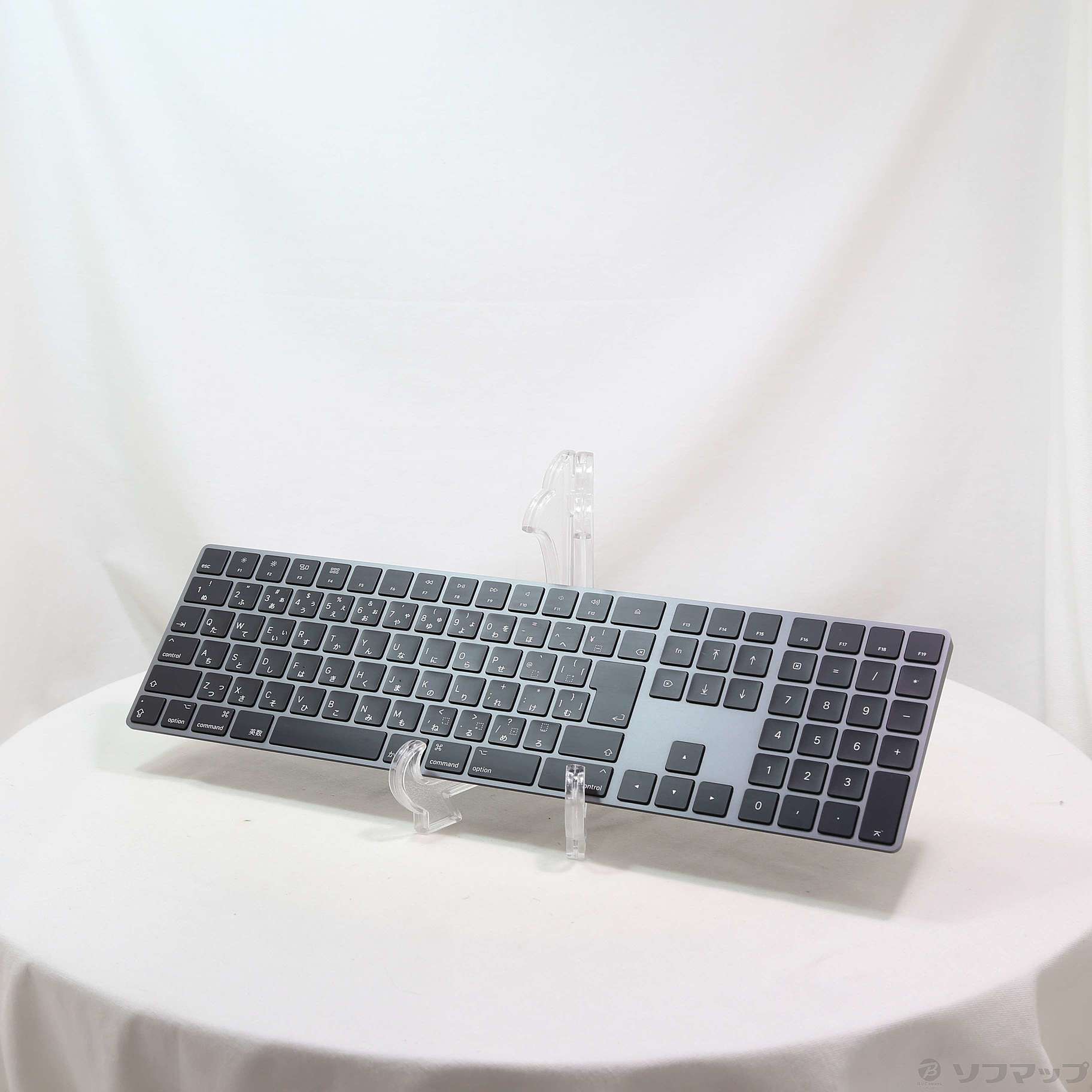 中古】Magic Keyboard (JIS／テンキー付き) スペースグレイ MRMH2J／A 