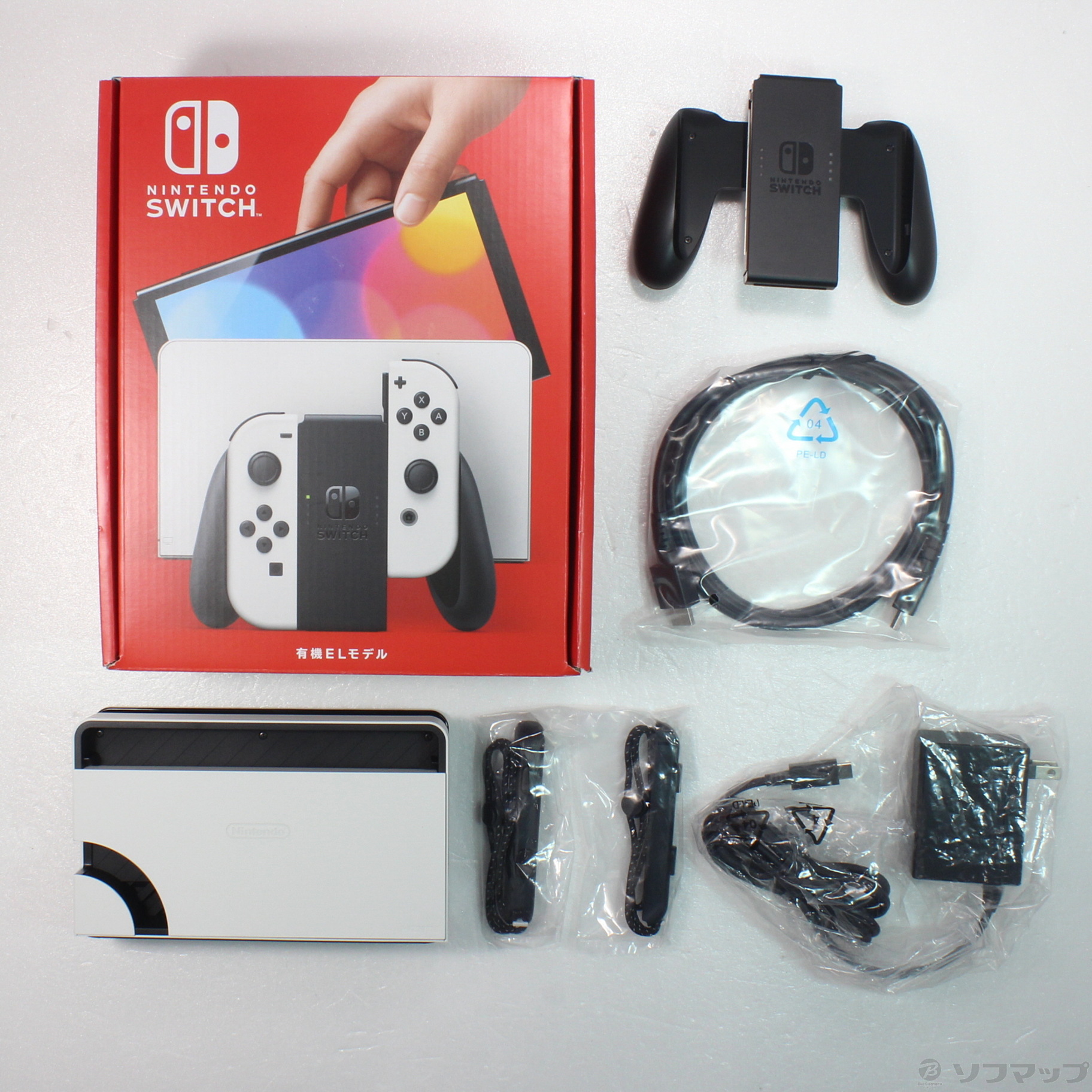 中古】Nintendo Switch 有機ELモデル Joy-Con(L)／(R) ホワイト [2133056063410] -  リコレ！|ビックカメラグループ ソフマップの中古通販サイト