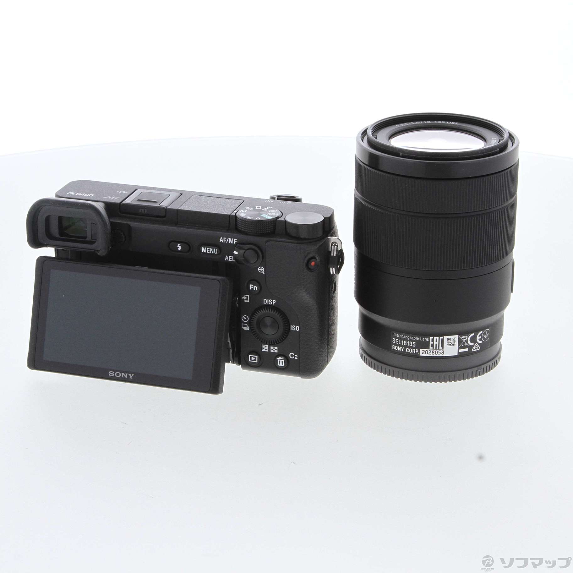 中古】α6400 ILCE-6400M 高倍率ズームレンズキット ブラック [2133056065704] - リコレ！|ビックカメラグループ  ソフマップの中古通販サイト