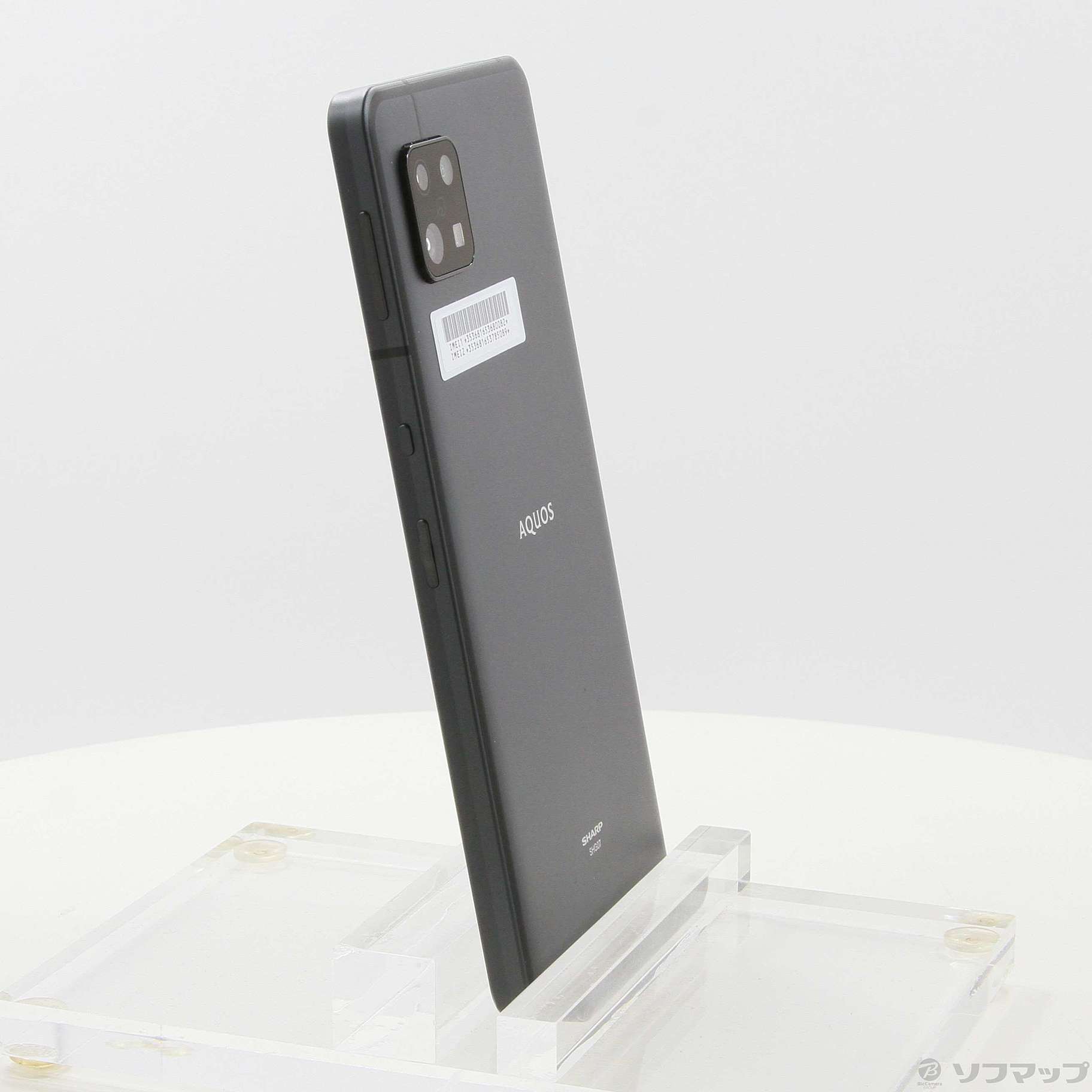 ほぼ未使用 SIMフリー SHG07 AQUOS sense6s ブラック J:COM アクオス