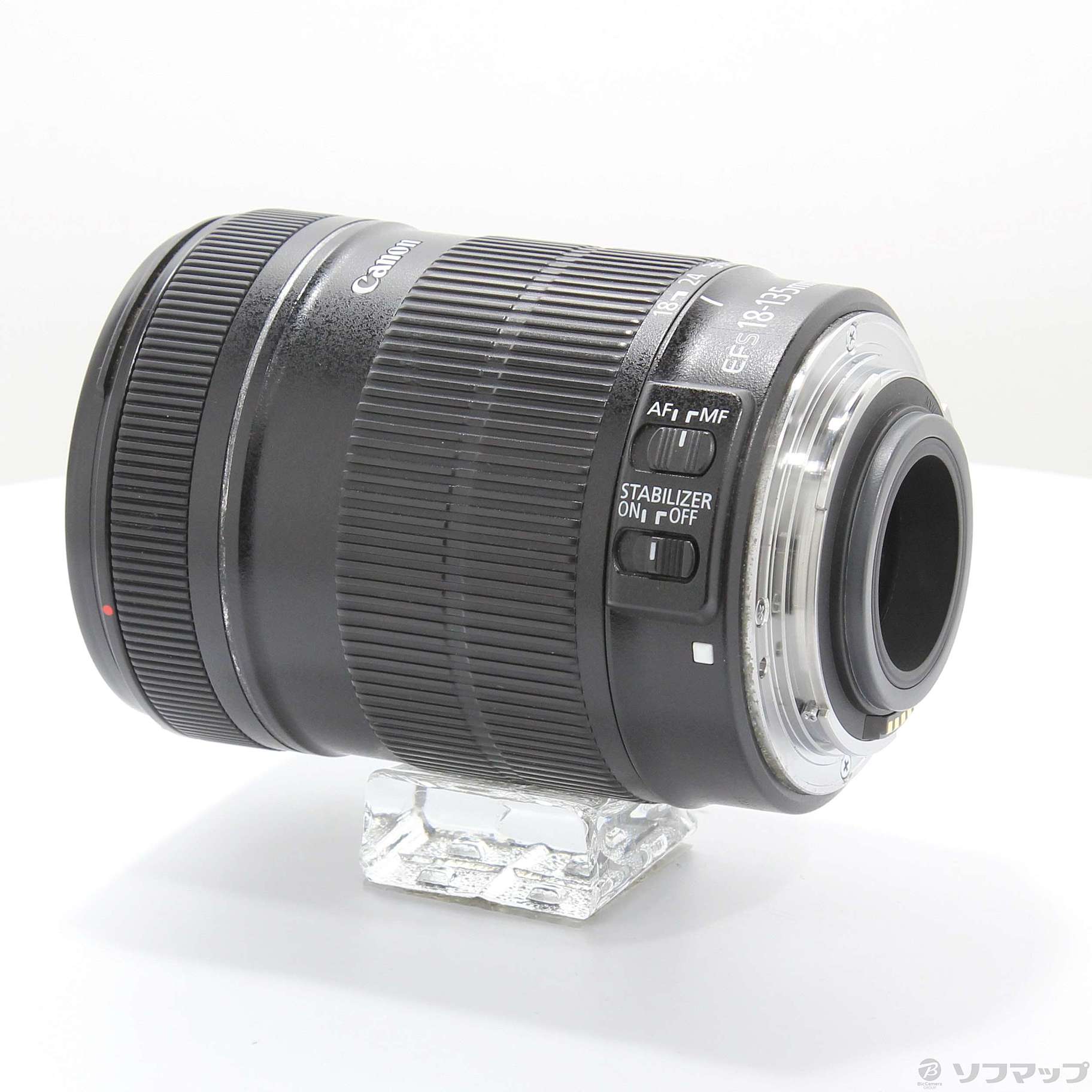 中古美品] CANON EF-S 18-135mm F3.5-5.6 IS STM 純正フード付