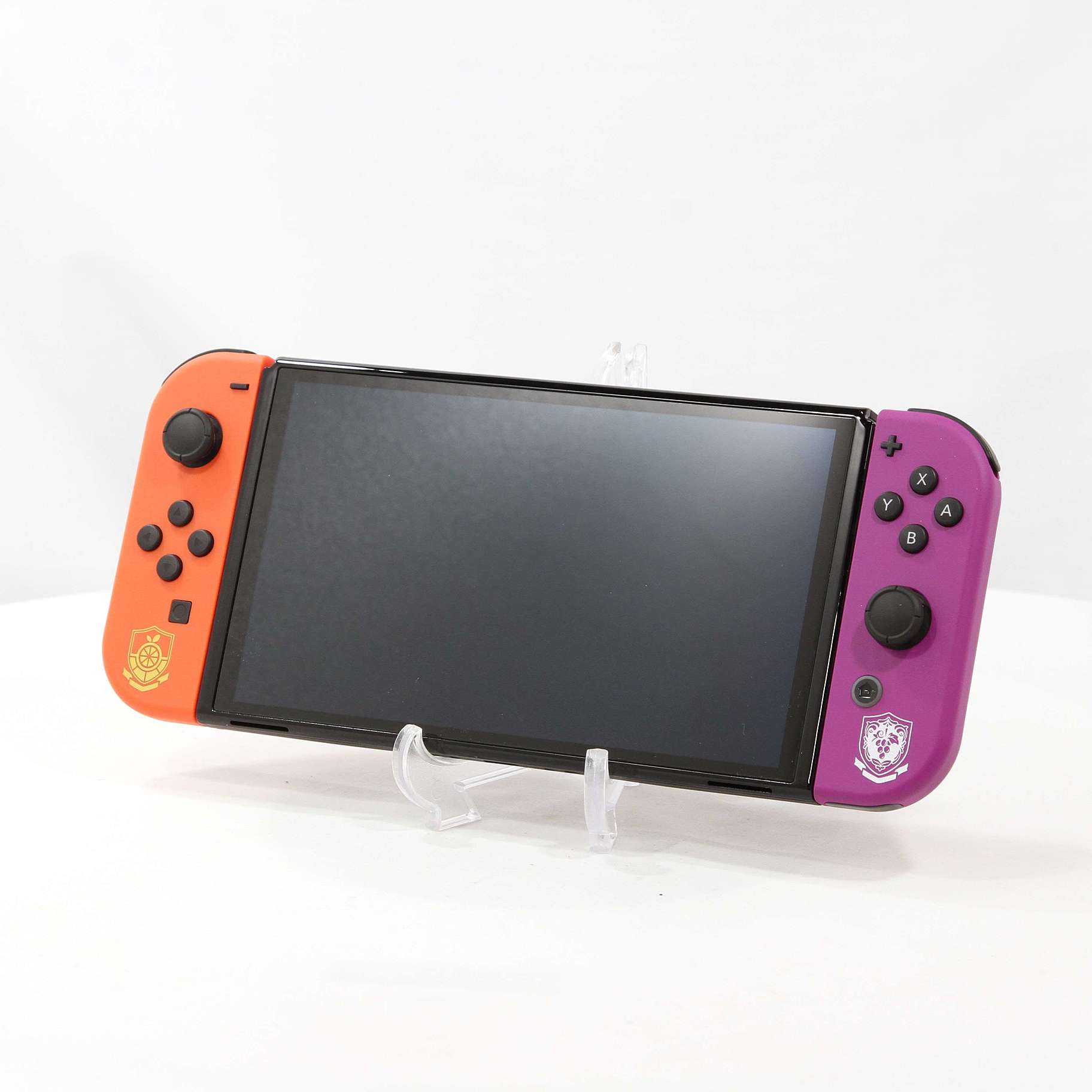 中古品〕 Nintendo Switch 有機ELモデル スカーレット・バイオレット 