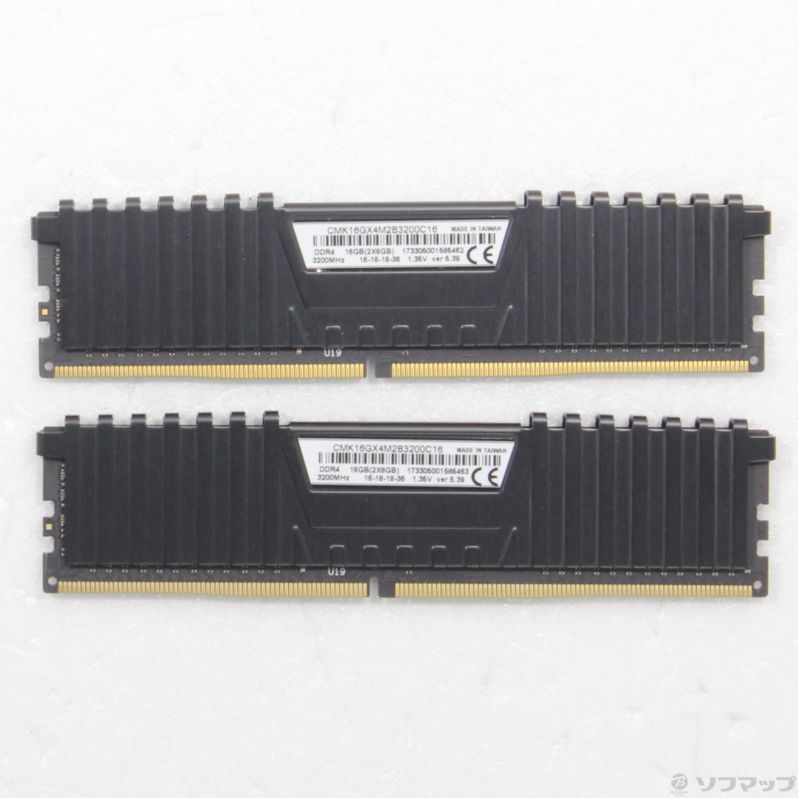 【中古】CMK16GX4M2B3200C16 [2133056103277] - リコレ！|ビックカメラグループ ソフマップの中古通販サイト