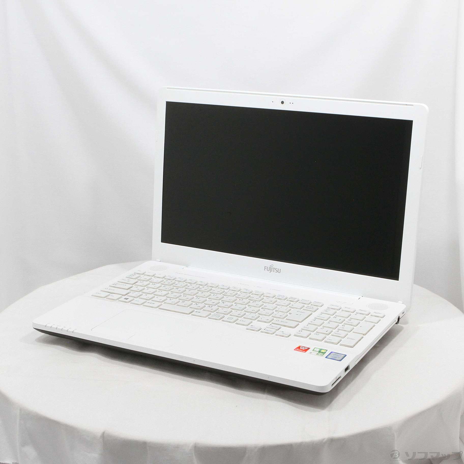 中古】格安安心パソコン LIFEBOOK AH50／X FMVA50XWP プレミアムホワイト 〔Windows 10〕  ［Core-i7-6700HQ (2.6GHz)／4GB／HDD1TB／15.6インチワイド］ [2133056108180] -  法人専用リコレ！|ソフマップの法人専用中古通販サイト