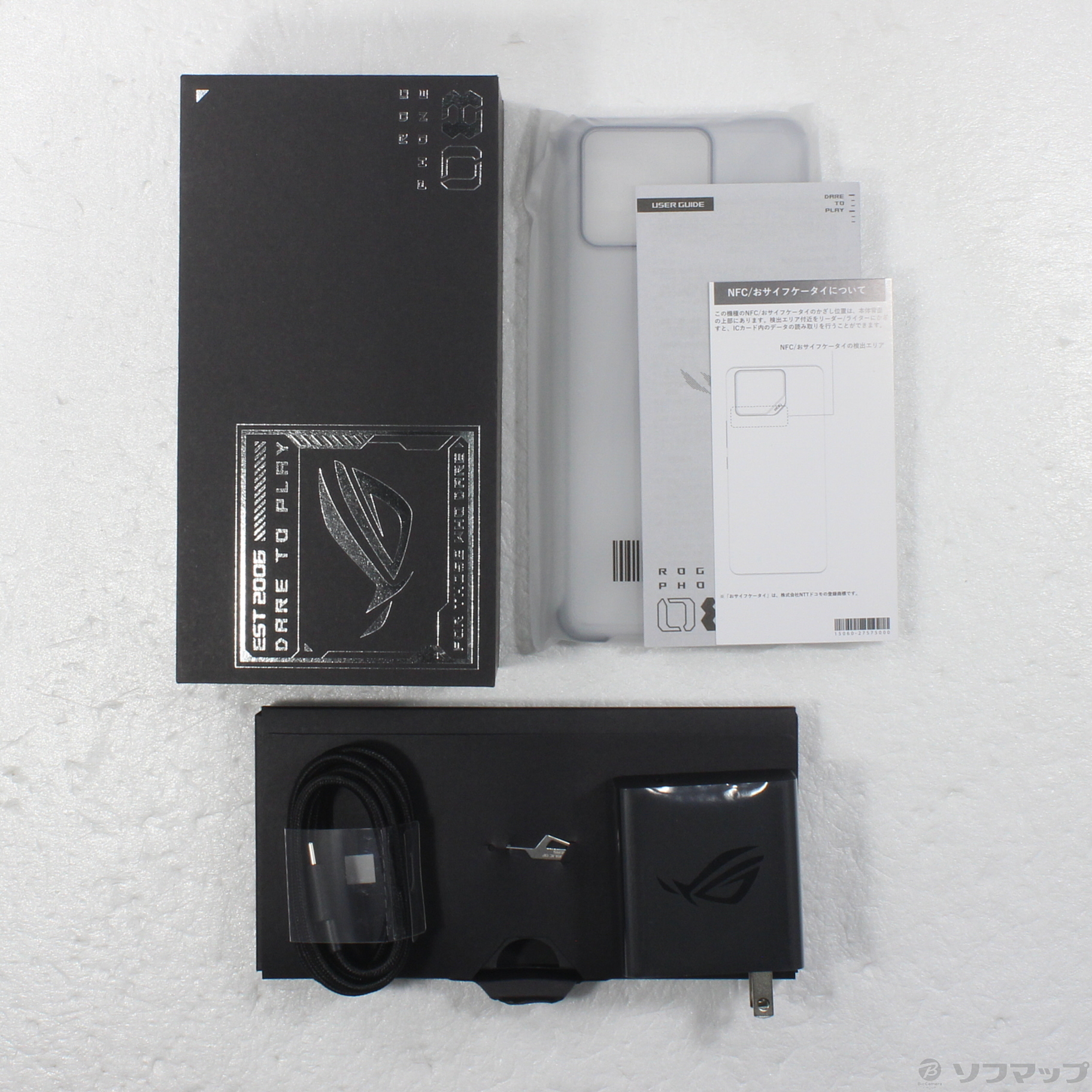 中古】ROG Phone 8 256GB レベルグレー ROG8-GY16R256 SIMフリー [2133056109514] -  リコレ！|ビックカメラグループ ソフマップの中古通販サイト