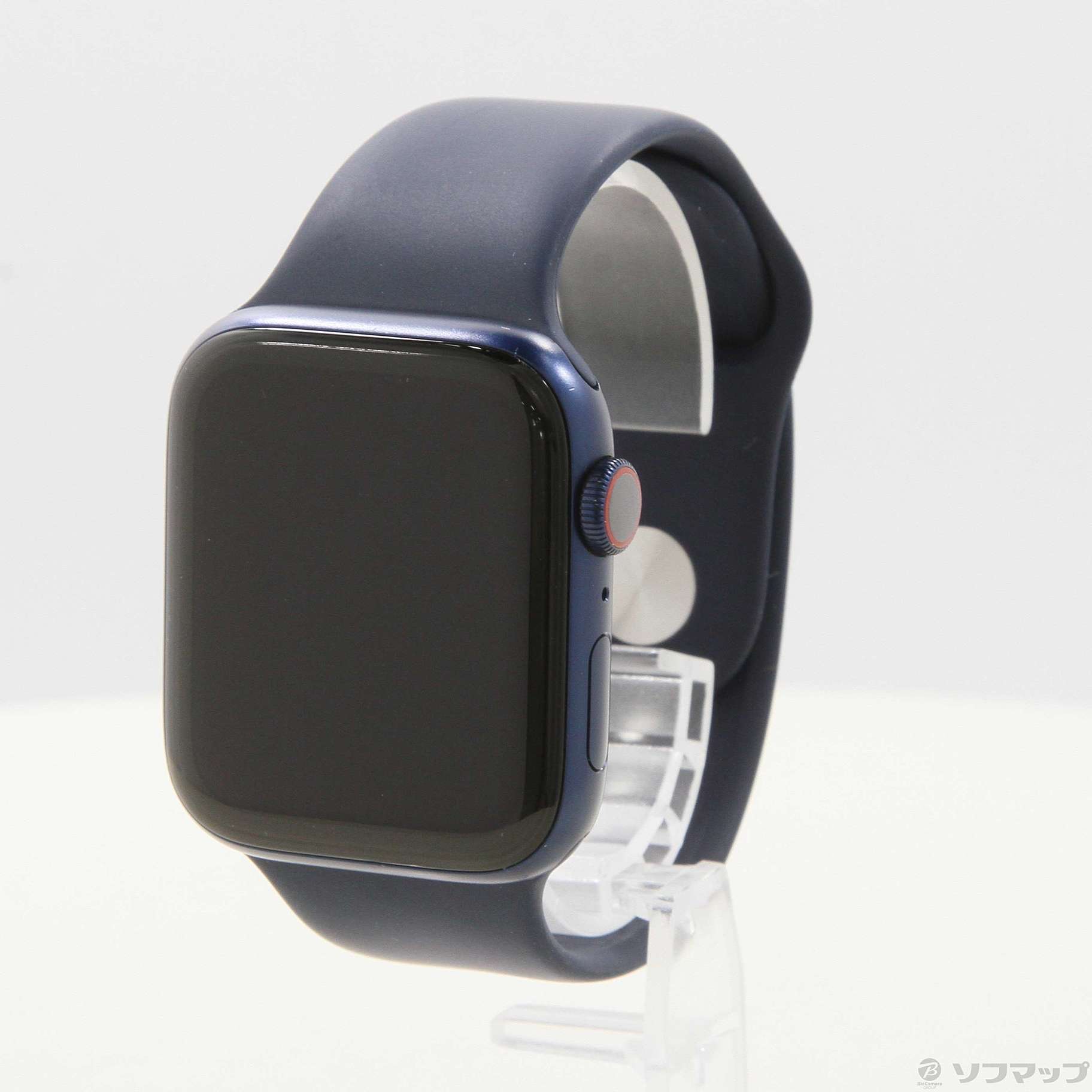 Apple Watch Series 6 GPS + Cellular 44mm ブルーアルミニウムケース ディープネイビースポーツバンド