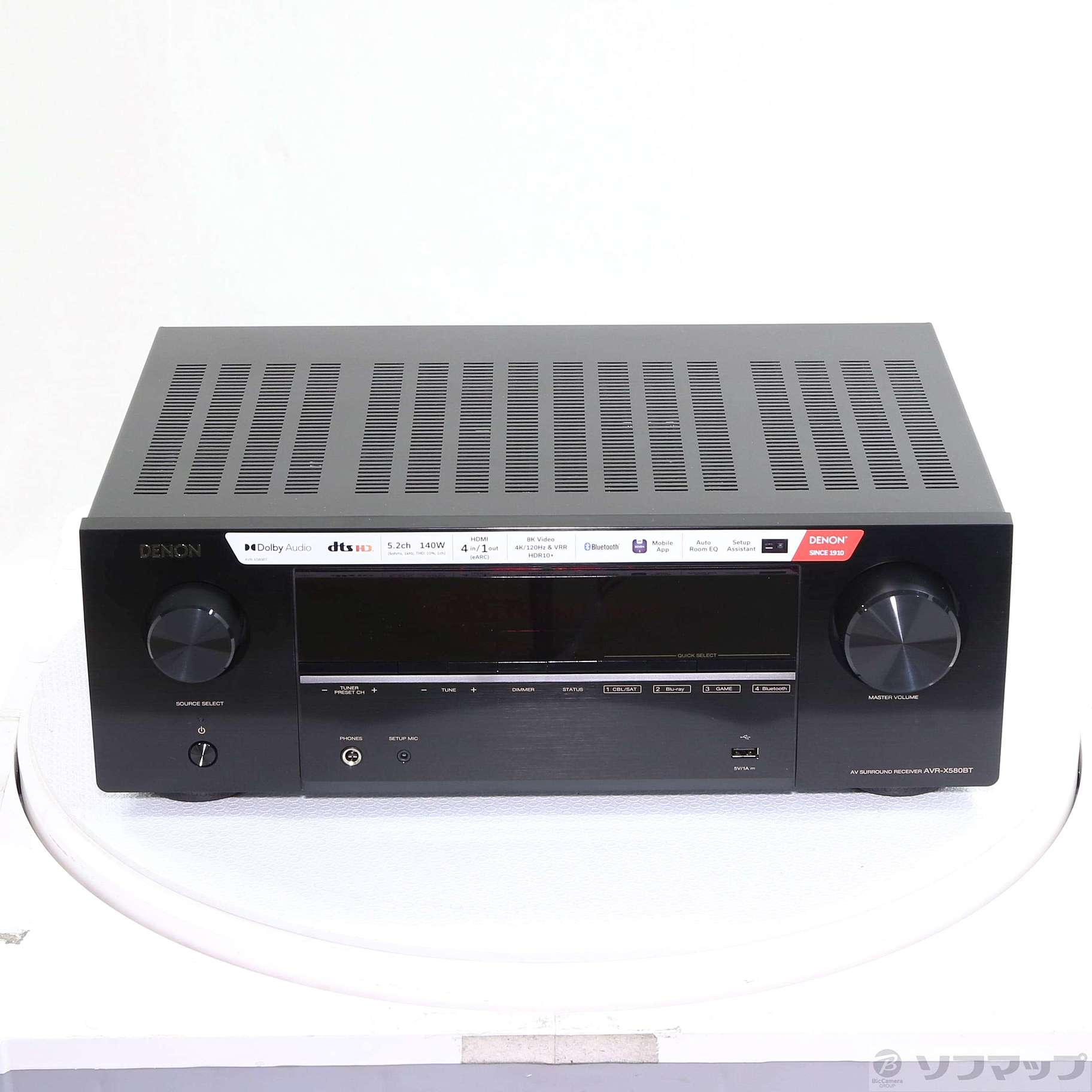 【中古】DENON AVR-X580BT アバックWEB-SHOP / 【中古】DENON AVR-X580BT【コード01-08261】