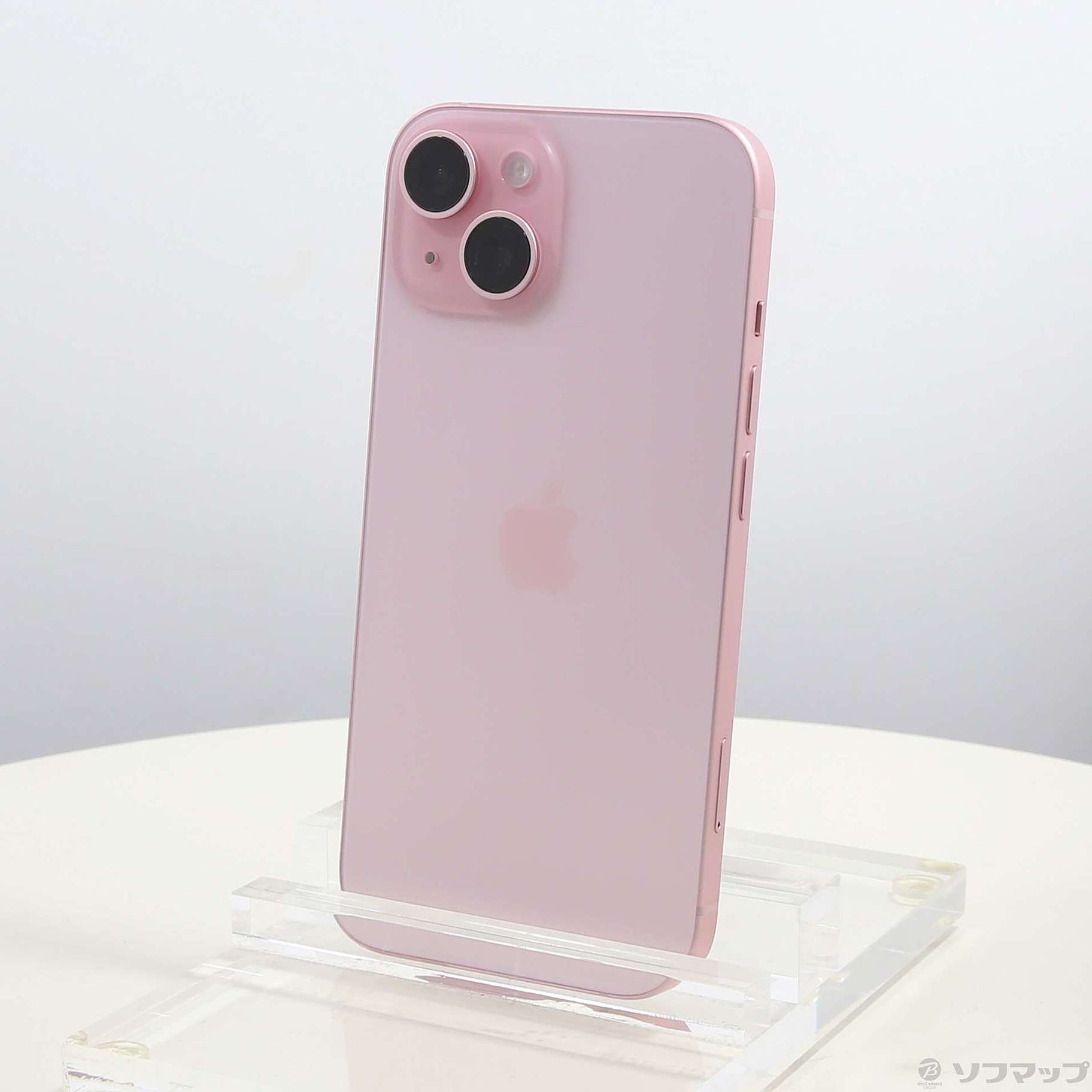 中古】iPhone15 128GB ピンク MTMJ3J／A SIMフリー [2133056127341