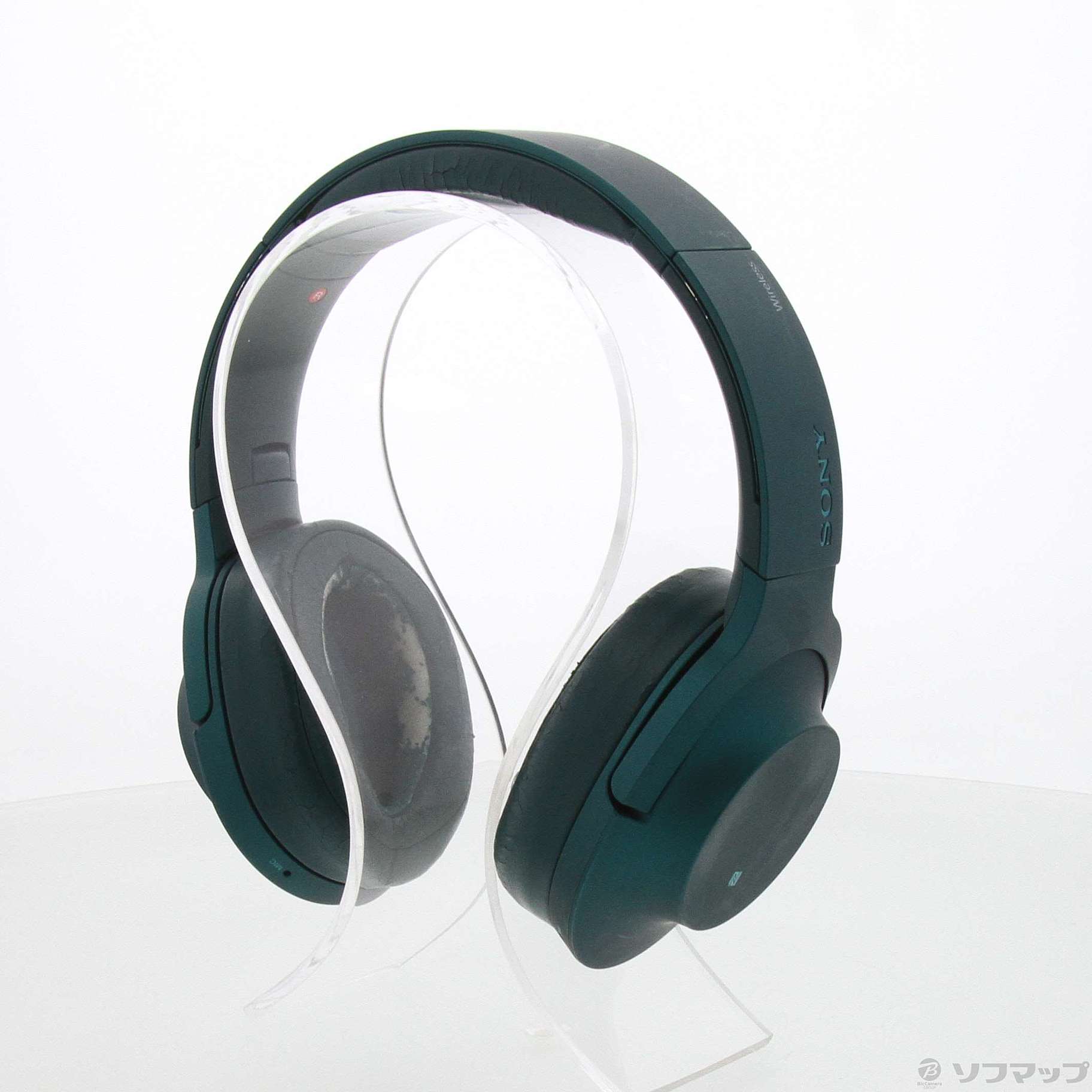 中古】h.ear on Wireless NC MDR-100ABN ビリジアンブルー [2133056127853] -  リコレ！|ビックカメラグループ ソフマップの中古通販サイト