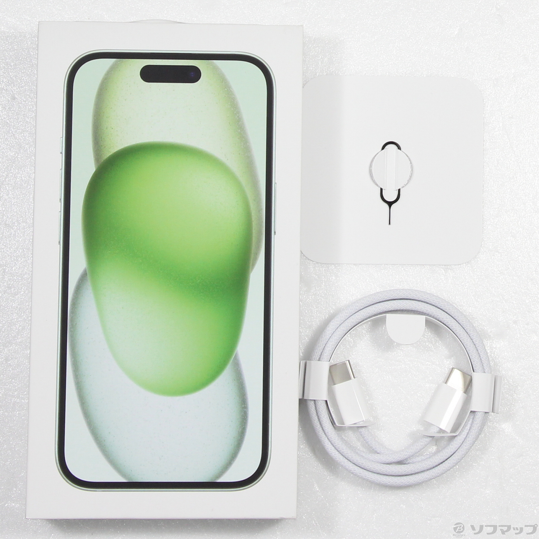 【美品】iPhone15 512GB SIMフリー MTMY3J/A グリーン 中古】iPhone15 512GB グリーン MTMY3J／A SIMフリー [2133054984113