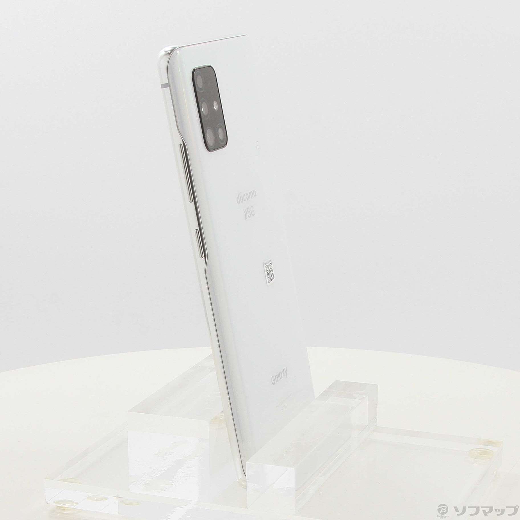 中古】GALAXY A51 5G 128GB プリズムブリックス ホワイト SC-54A