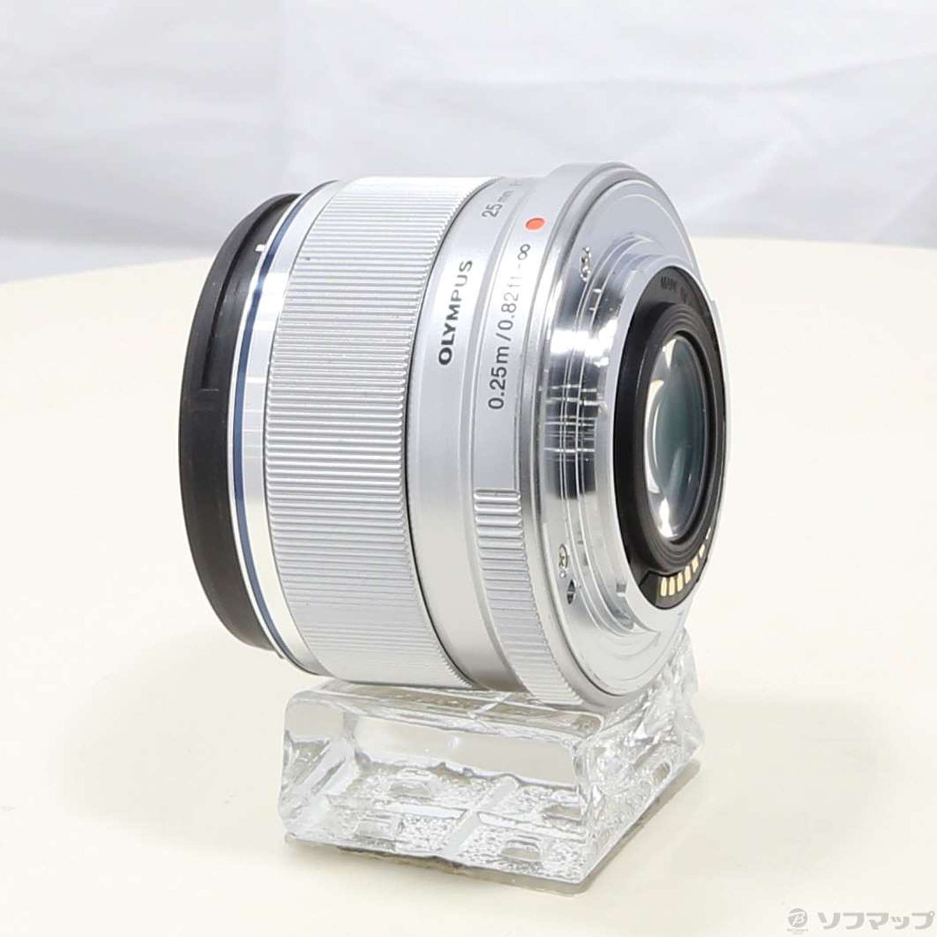 中古】M.ZUIKO DIGITAL 25mm F1.8 (レンズ／シルバー) (μ4／3) [2133056139160] -  リコレ！|ビックカメラグループ ソフマップの中古通販サイト