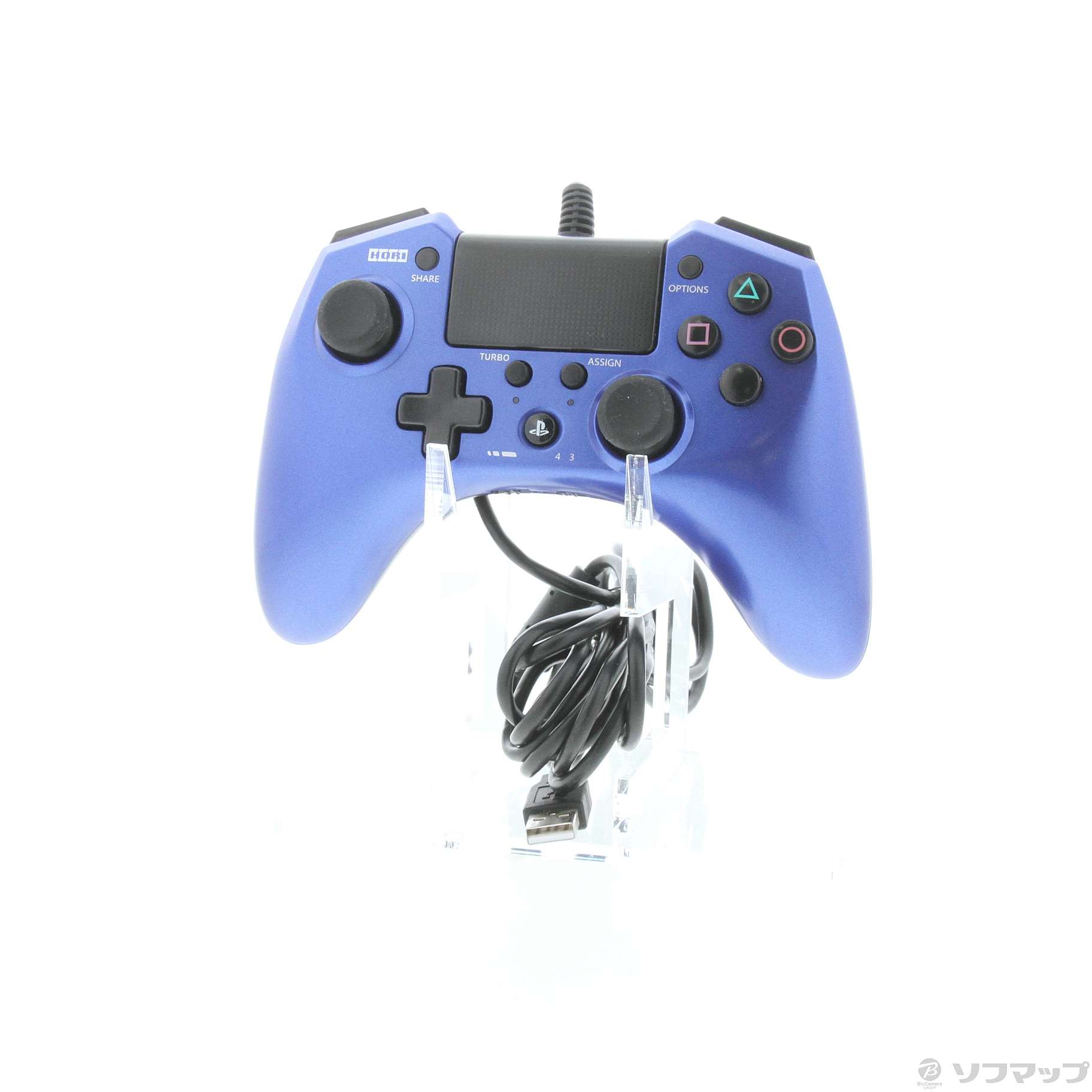 中古】ホリパッドFPSプラス for PlayStation 4 ブルー 【PS4】 [2133056148858] -  リコレ！|ビックカメラグループ ソフマップの中古通販サイト