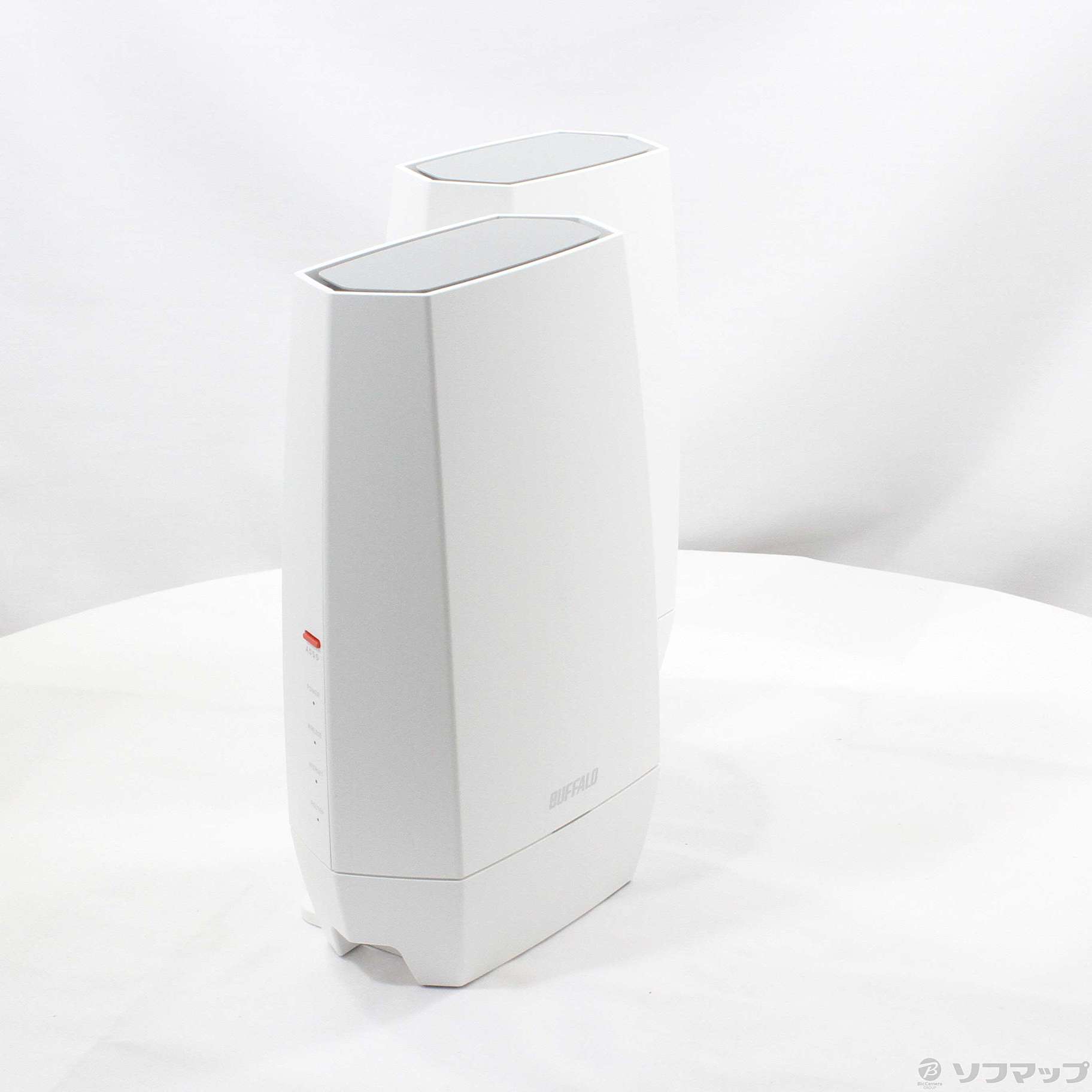 中古】〔展示品〕 AirStation Wi-Fi6E対応ルーター 2台セット WNR