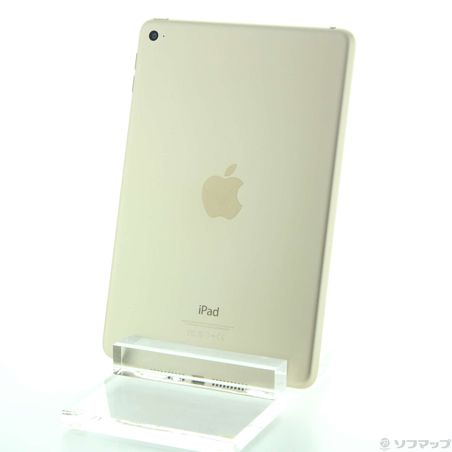 中古】iPad mini 4 64GB ゴールド MK9J2J／A Wi-Fi ［7.9インチ液晶 