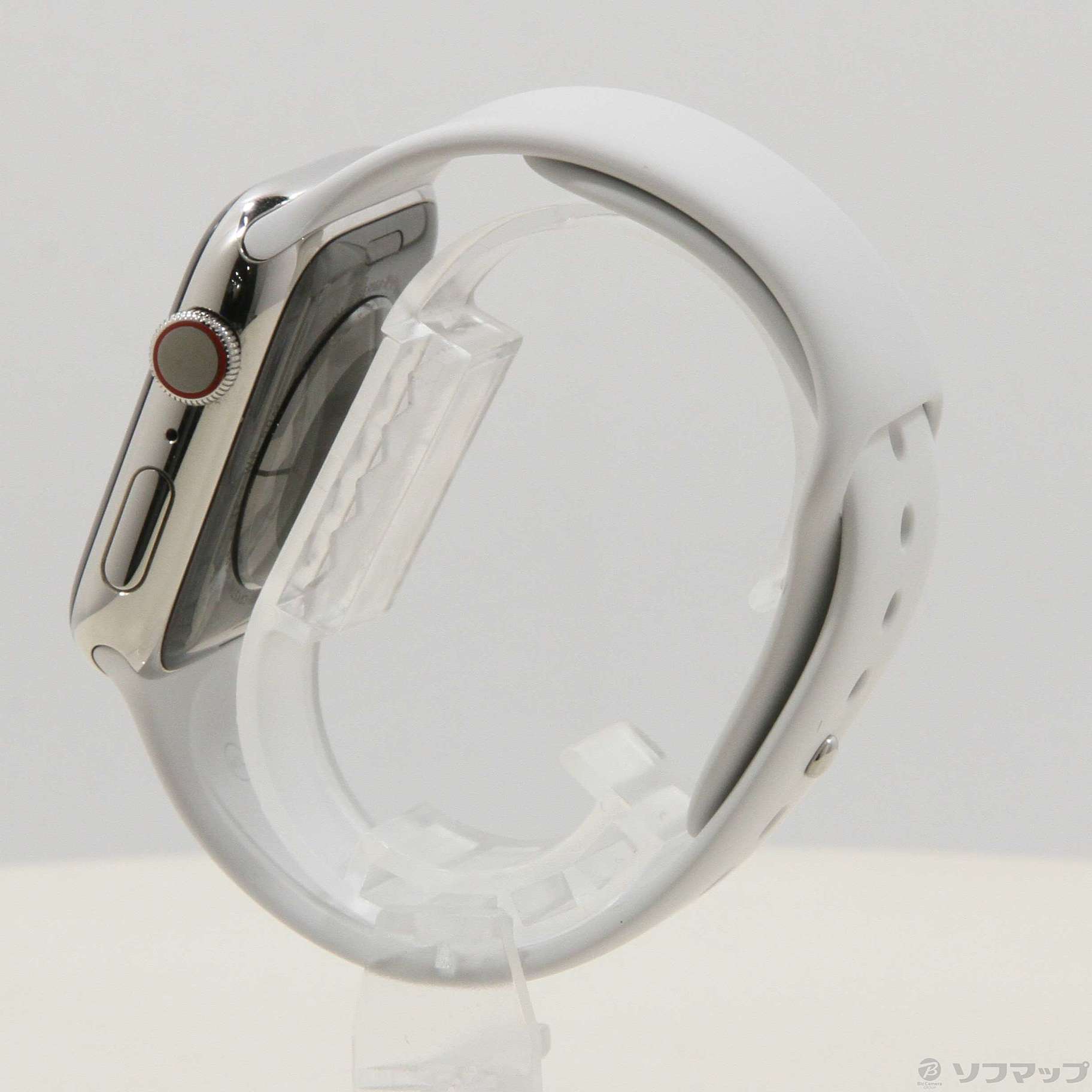 中古】Apple Watch Series 4 GPS + Cellular 44mm ステンレススチール  