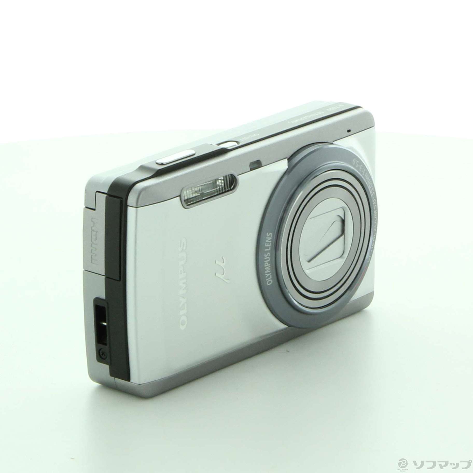 中古】μ7050 (1400万画素／7倍／SDHC／シルバー) (ミュー