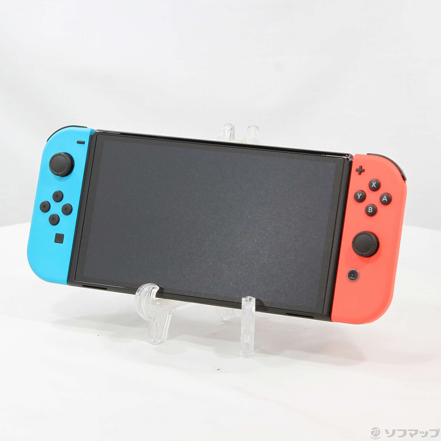 中古品〕 Nintendo Switch 有機ELモデル Joy-Con(L) ネオンブルー／(R 