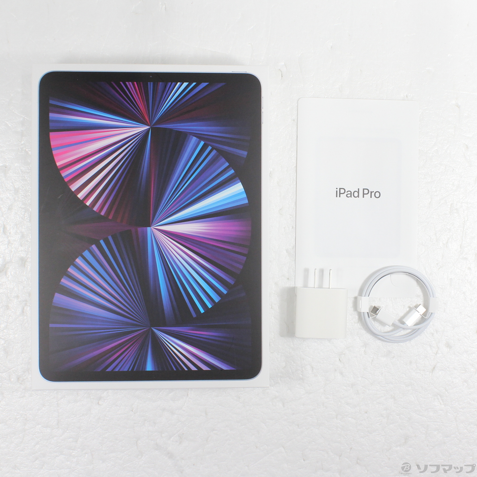 中古】iPad Pro 11インチ 第3世代 512GB シルバー MHQX3J／A Wi-Fi 