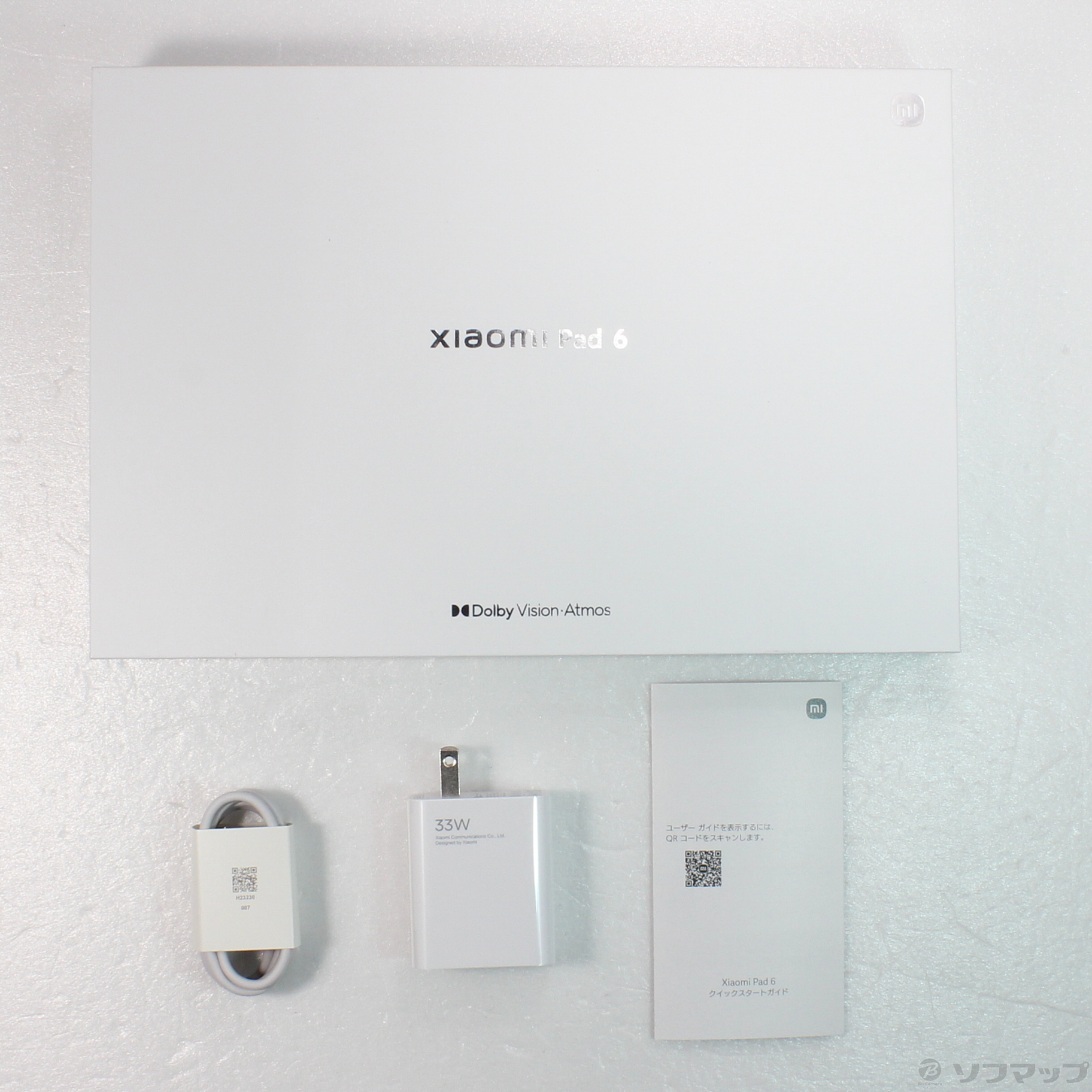 中古】Xiaomi Pad 6 128GB シャンパンゴールド XIAOMIPAD6 Wi-Fi 