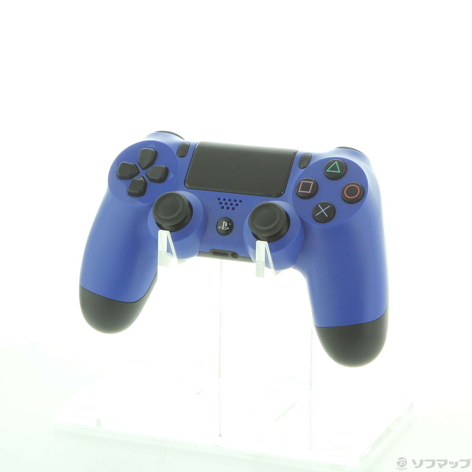 中古】ワイヤレスコントローラー DUALSHOCK4 ウェイブ・ブルー 【PS4