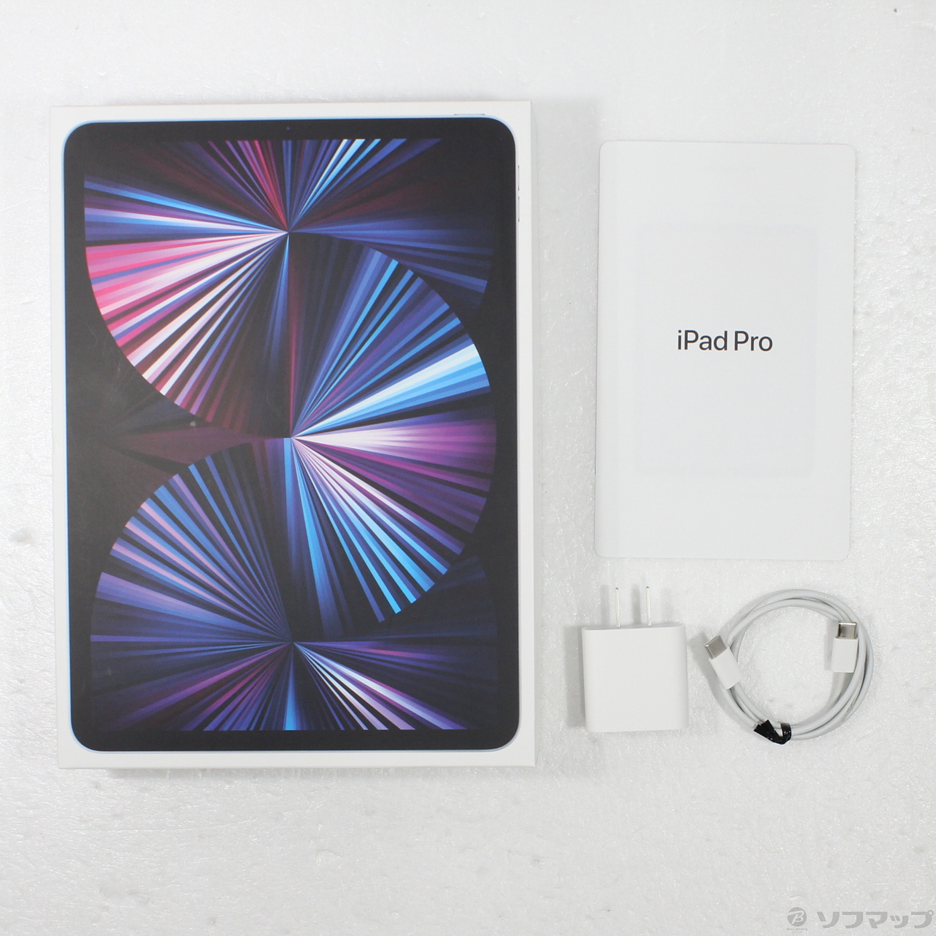 中古】iPad Pro 11インチ 第3世代 128GB シルバー MHQT3J／A Wi-Fi 