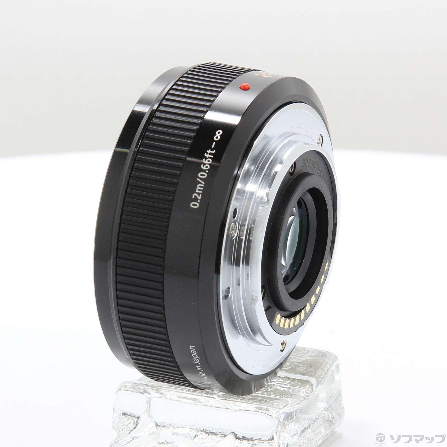 中古】LUMIX G 20mm／F1.7 II ASPH. H-H020A-K ブラック 