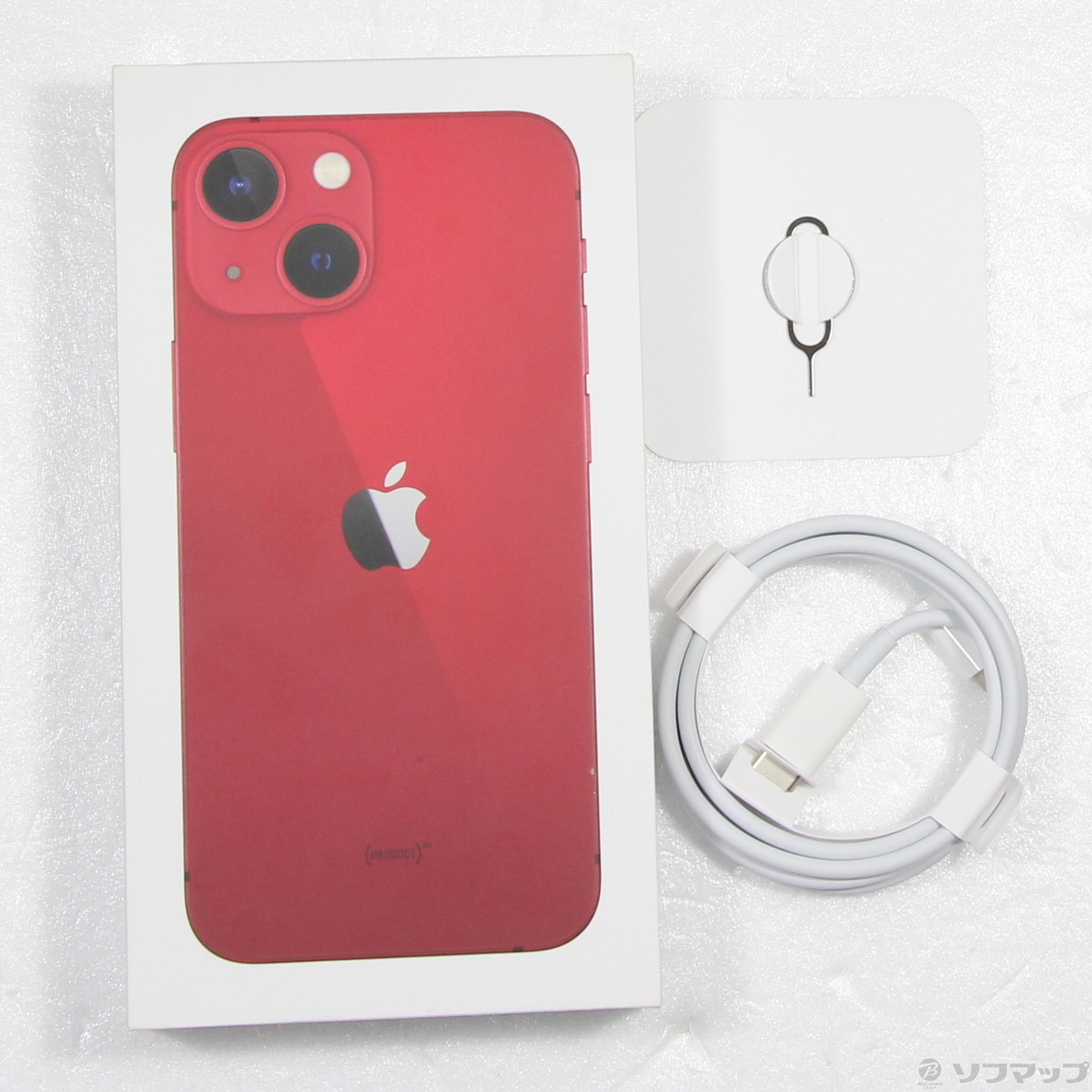 中古】iPhone13 mini 128GB プロダクトレッド MLJG3J／A SIMフリー [2133056233097] -  リコレ！|ビックカメラグループ ソフマップの中古通販サイト