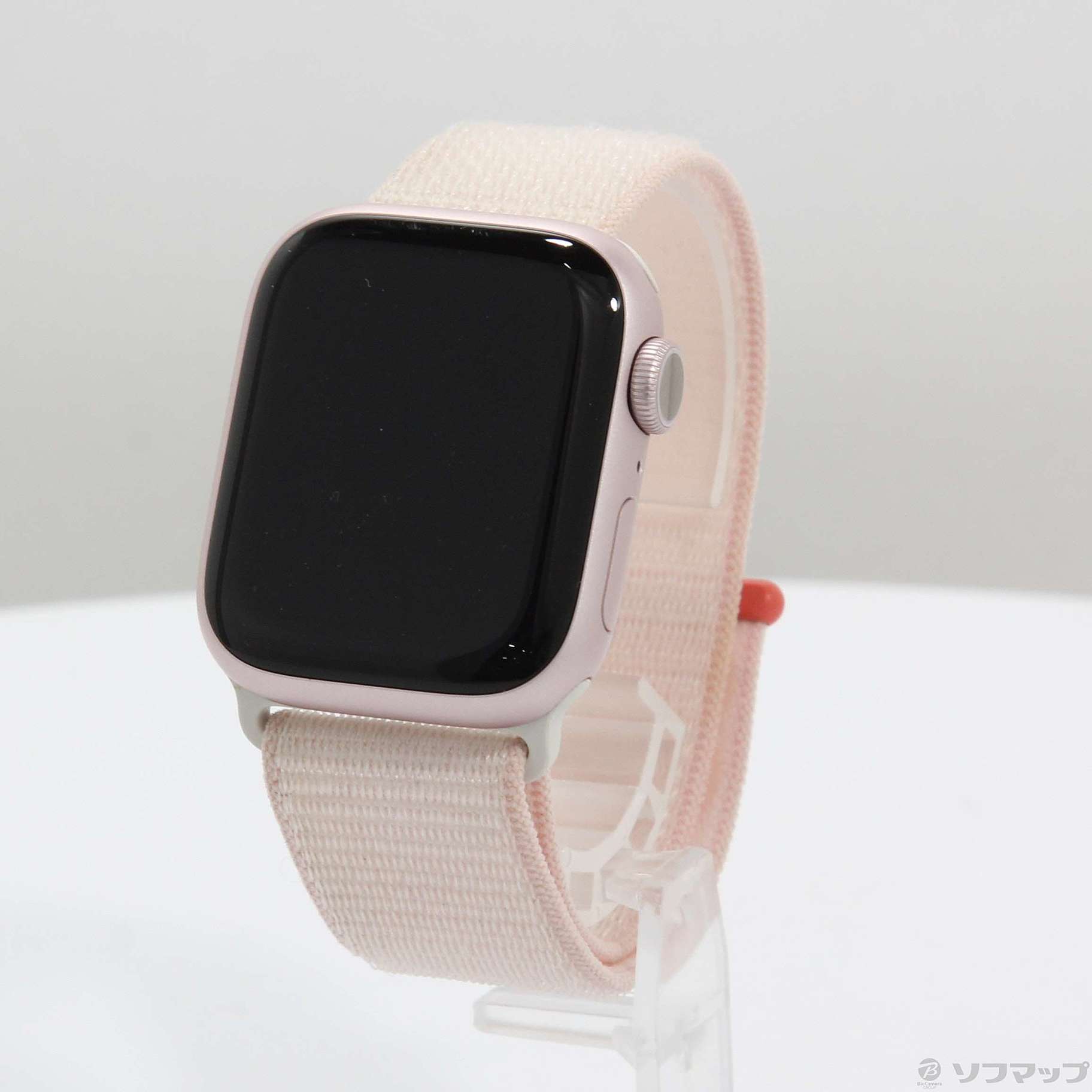 中古】Apple Watch Series 9 GPS 41mm ピンクアルミニウムケース 