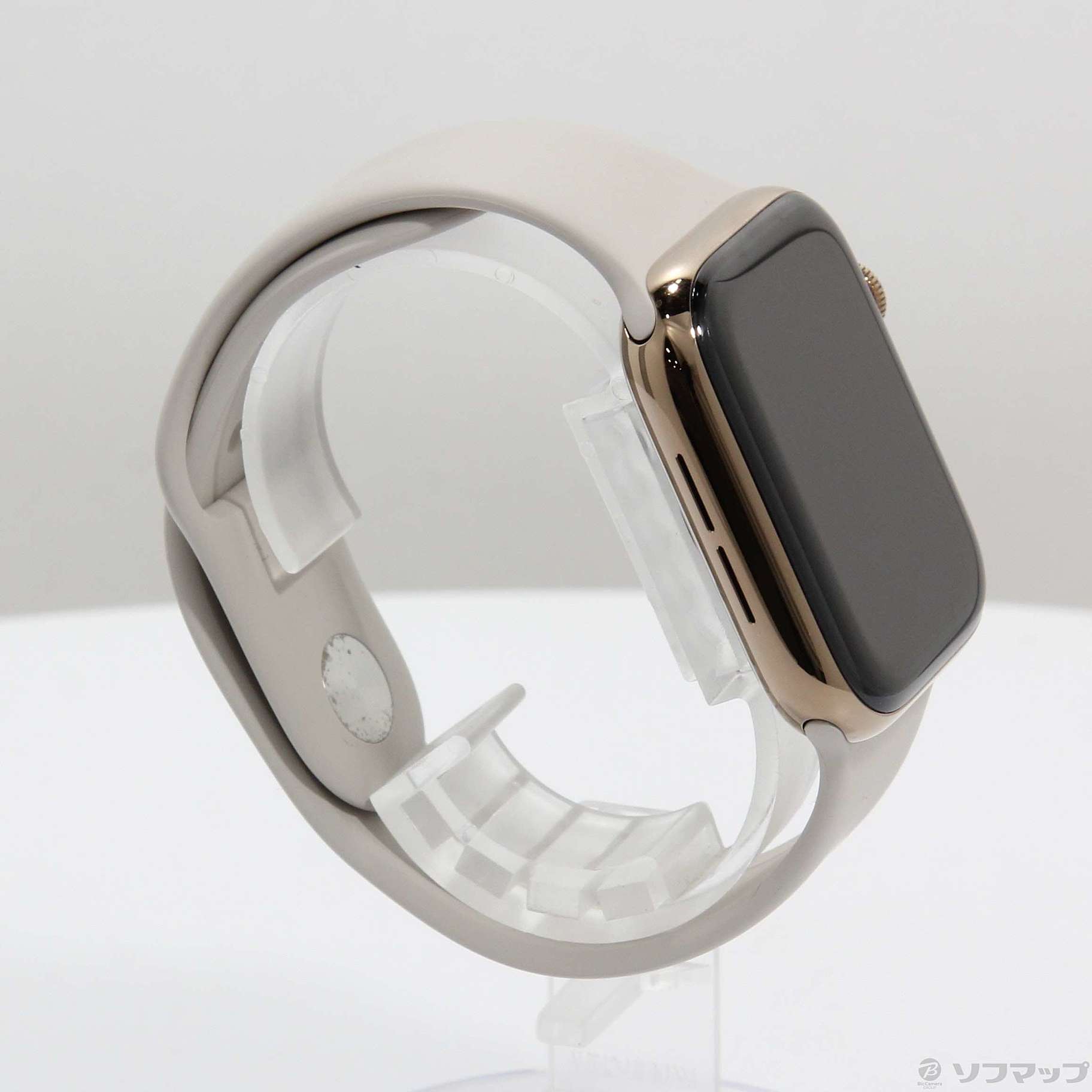 中古】Apple Watch Series 5 GPS + Cellular 44mm ゴールドステンレス 