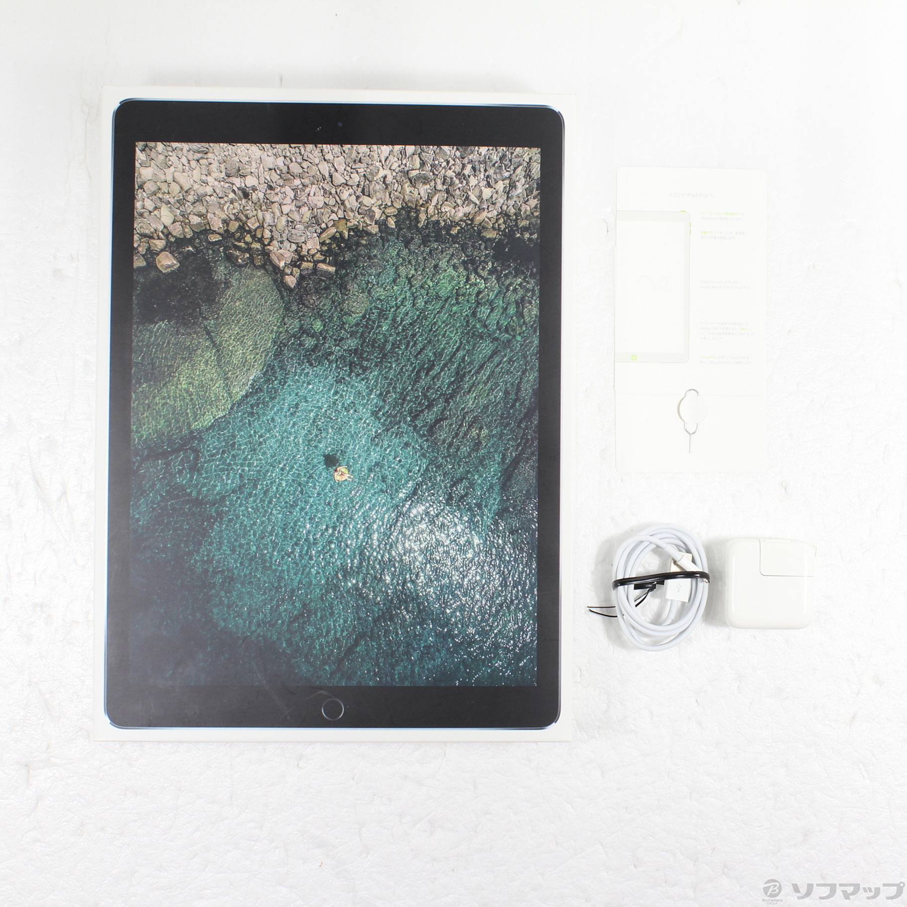 中古】iPad Pro 12.9インチ 第2世代 64GB スペースグレイ MQED2J／A auロック解除SIMフリー ［12.9インチ液晶／A10X  Fusion］ [2133056258878] - 法人専用リコレ！|ソフマップの法人専用中古通販サイト