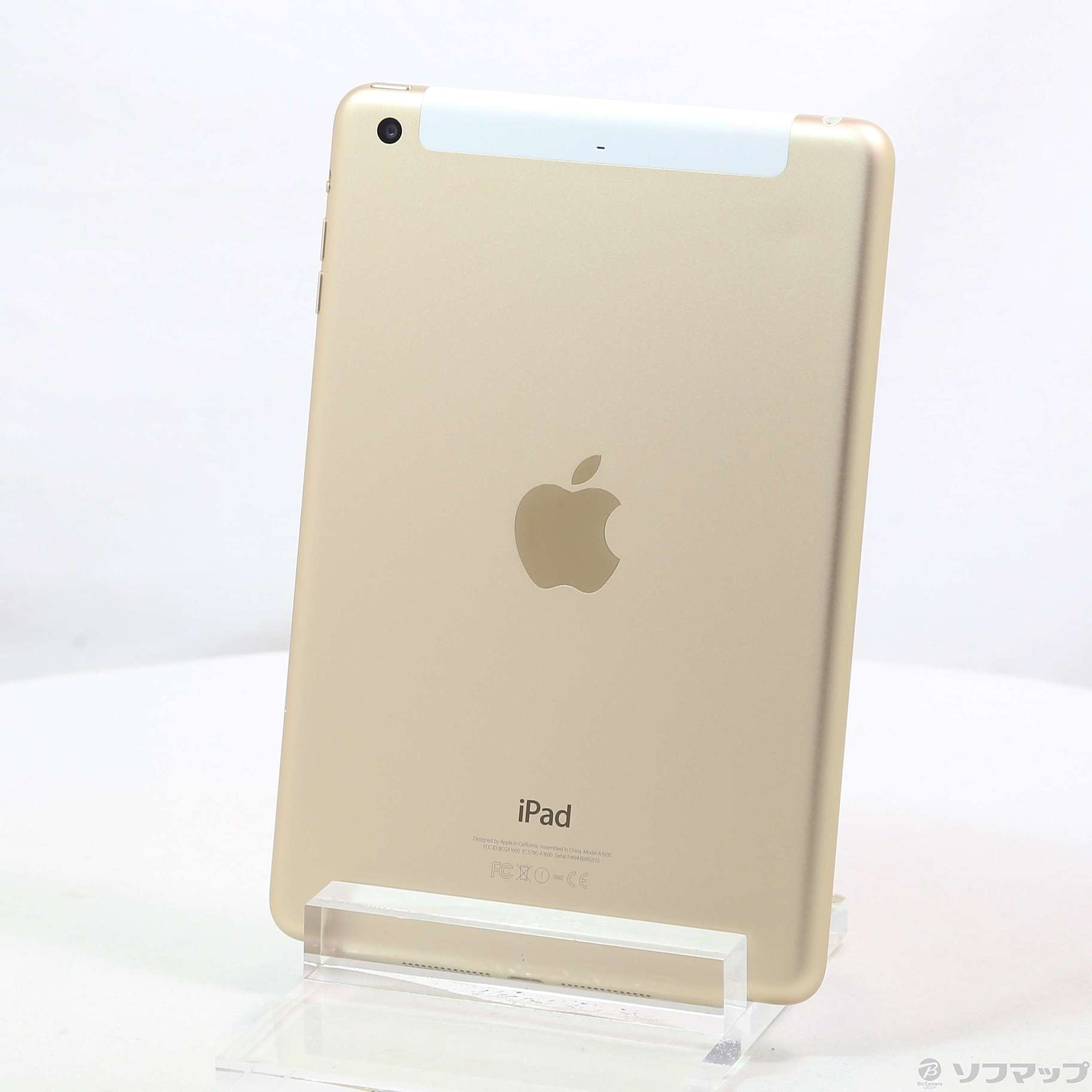 中古】iPad mini 3 16GB ゴールド MGYR2J／A SoftBank [2133056264367] -  リコレ！|ビックカメラグループ ソフマップの中古通販サイト