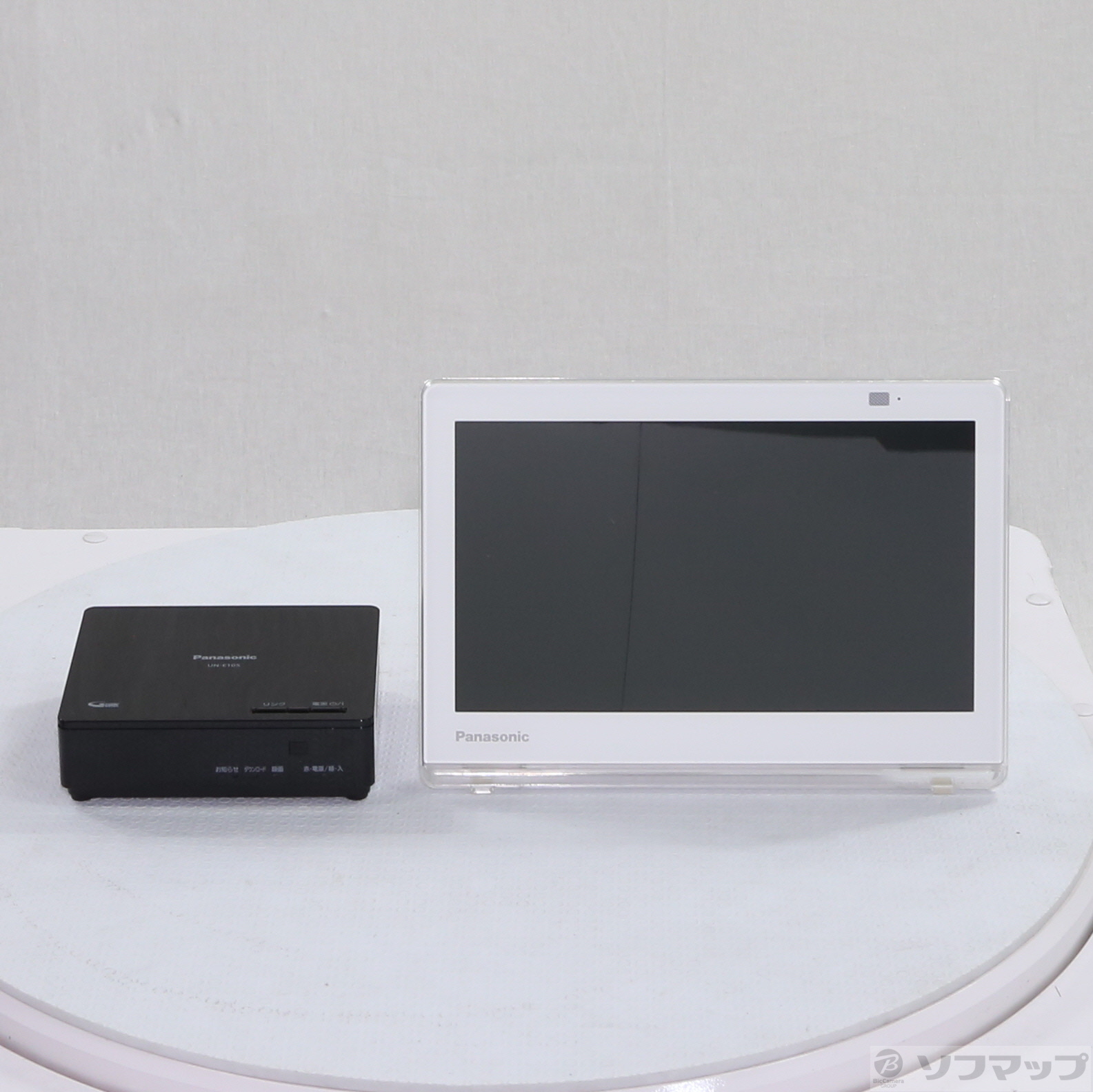 〔中古品〕 ポータブルテレビ プライベートビエラ ホワイト UN-10CE10-W ［10V型 ／防水対応］