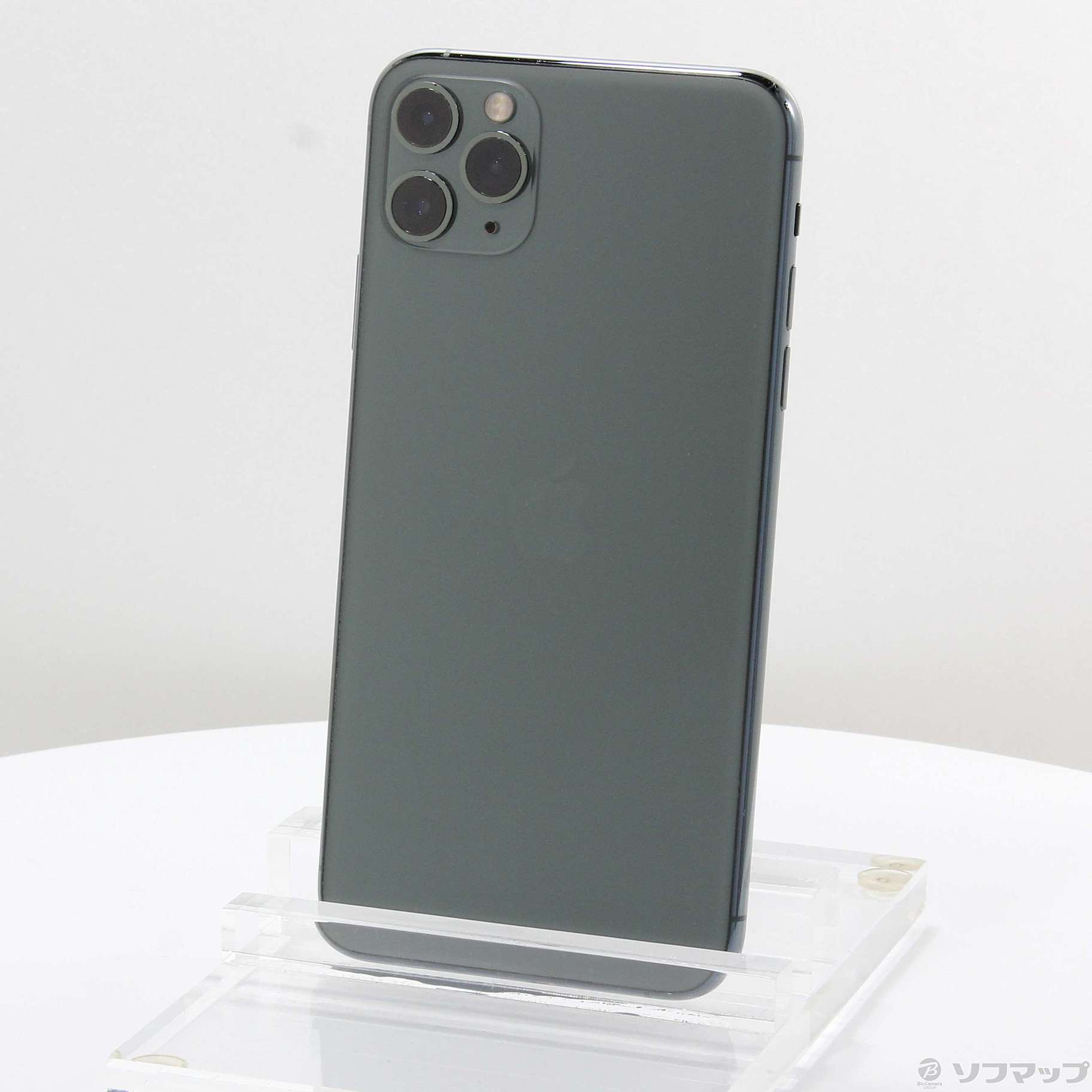 中古】iPhone11 Pro Max 256GB ミッドナイトグリーン MWHM2J／A SIMフリー [2133056277985] -  リコレ！|ビックカメラグループ ソフマップの中古通販サイト